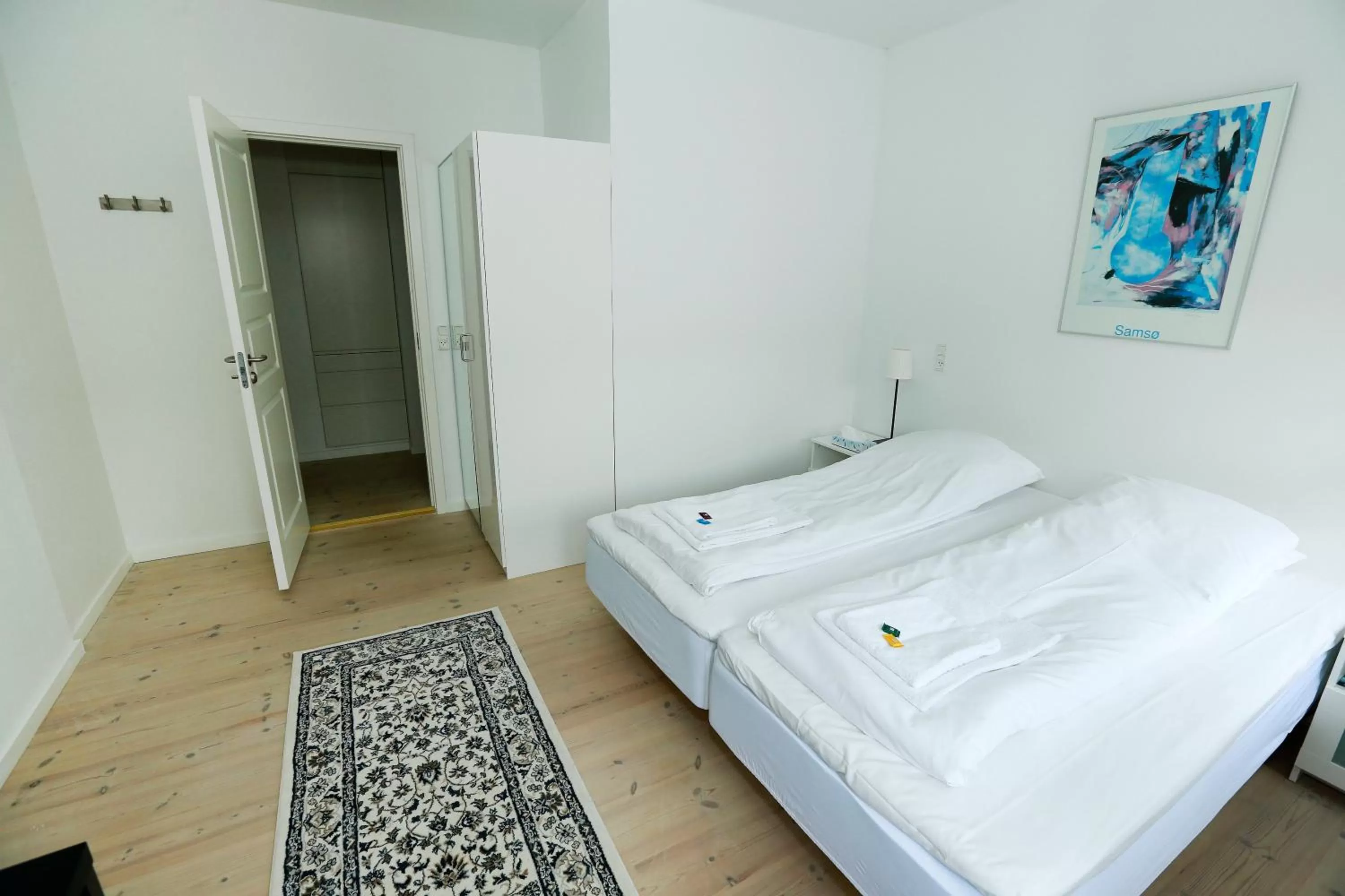 Bed in Hotel 9 små hjem