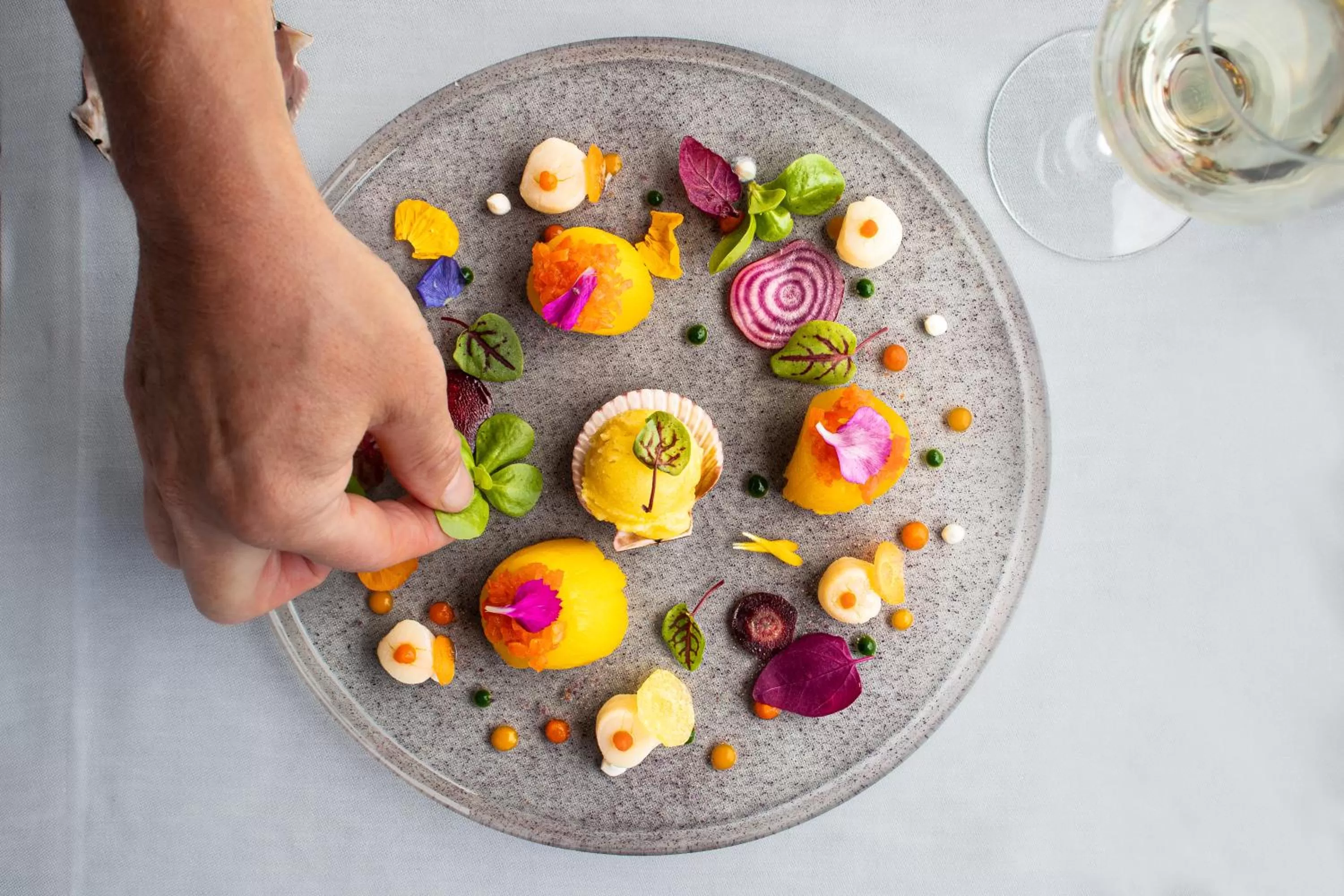 Food and drinks in Grand Hotel Villa Castagnola