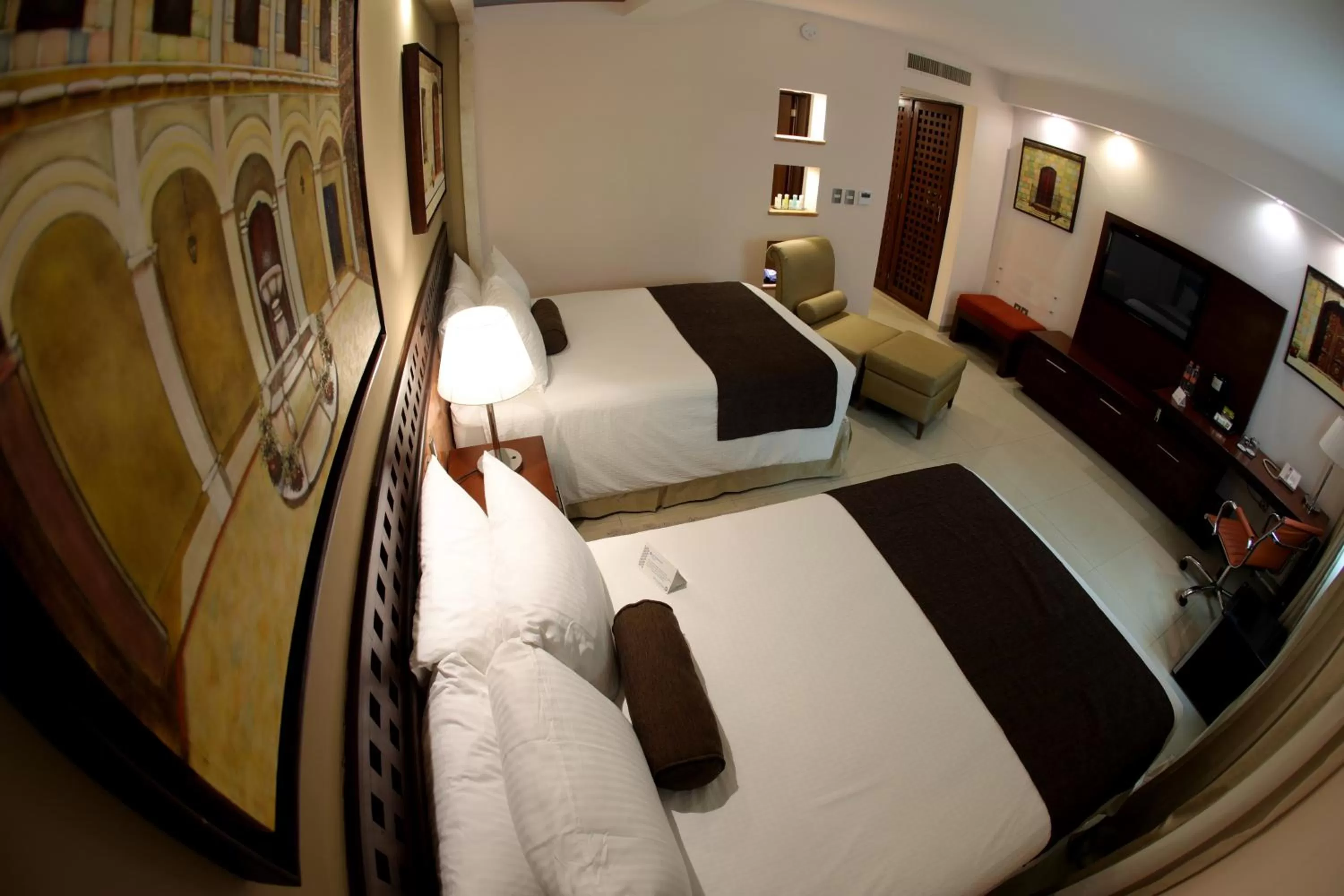 Bedroom, Bed in Wyndham Merida