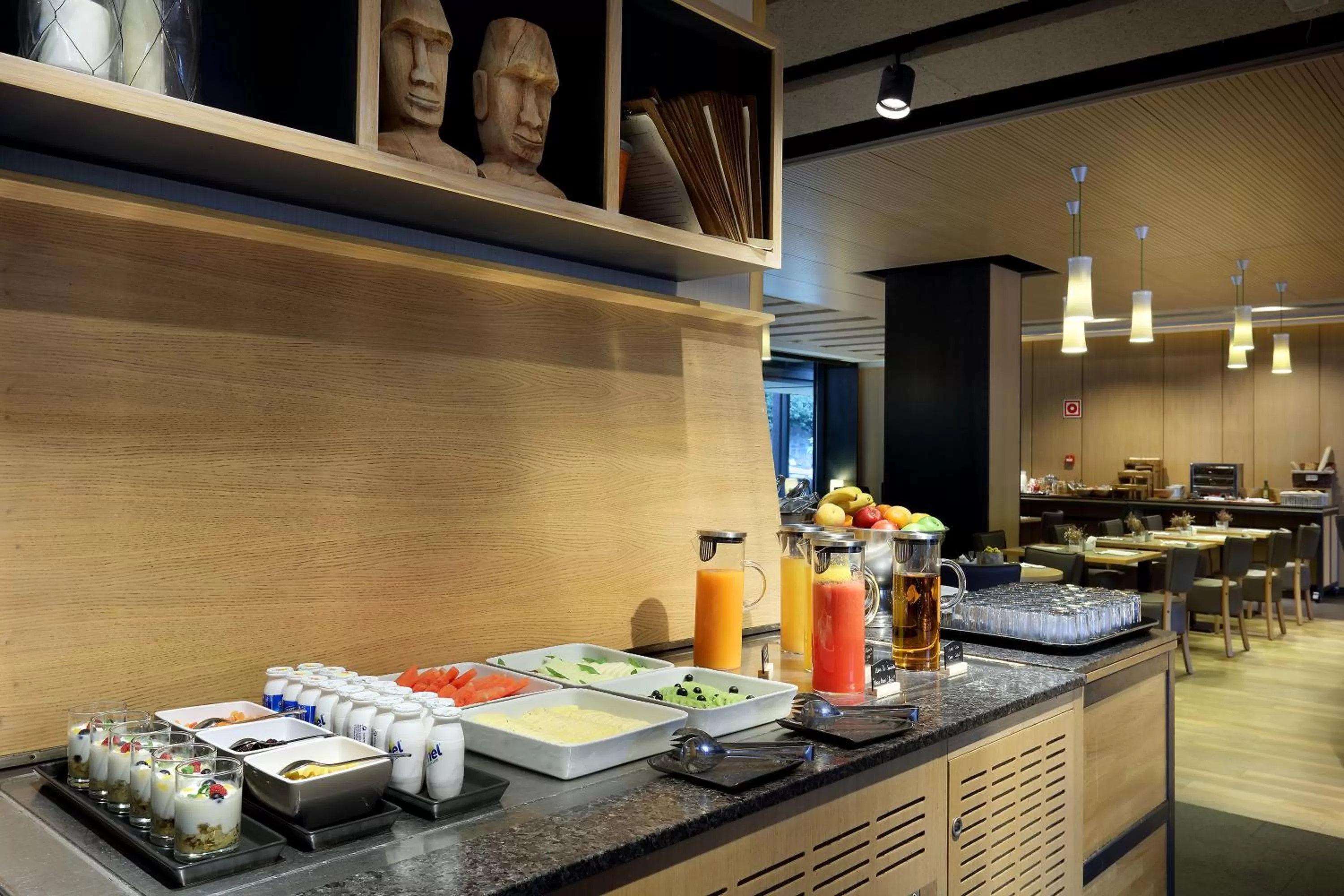 Buffet breakfast in Occidental Bilbao