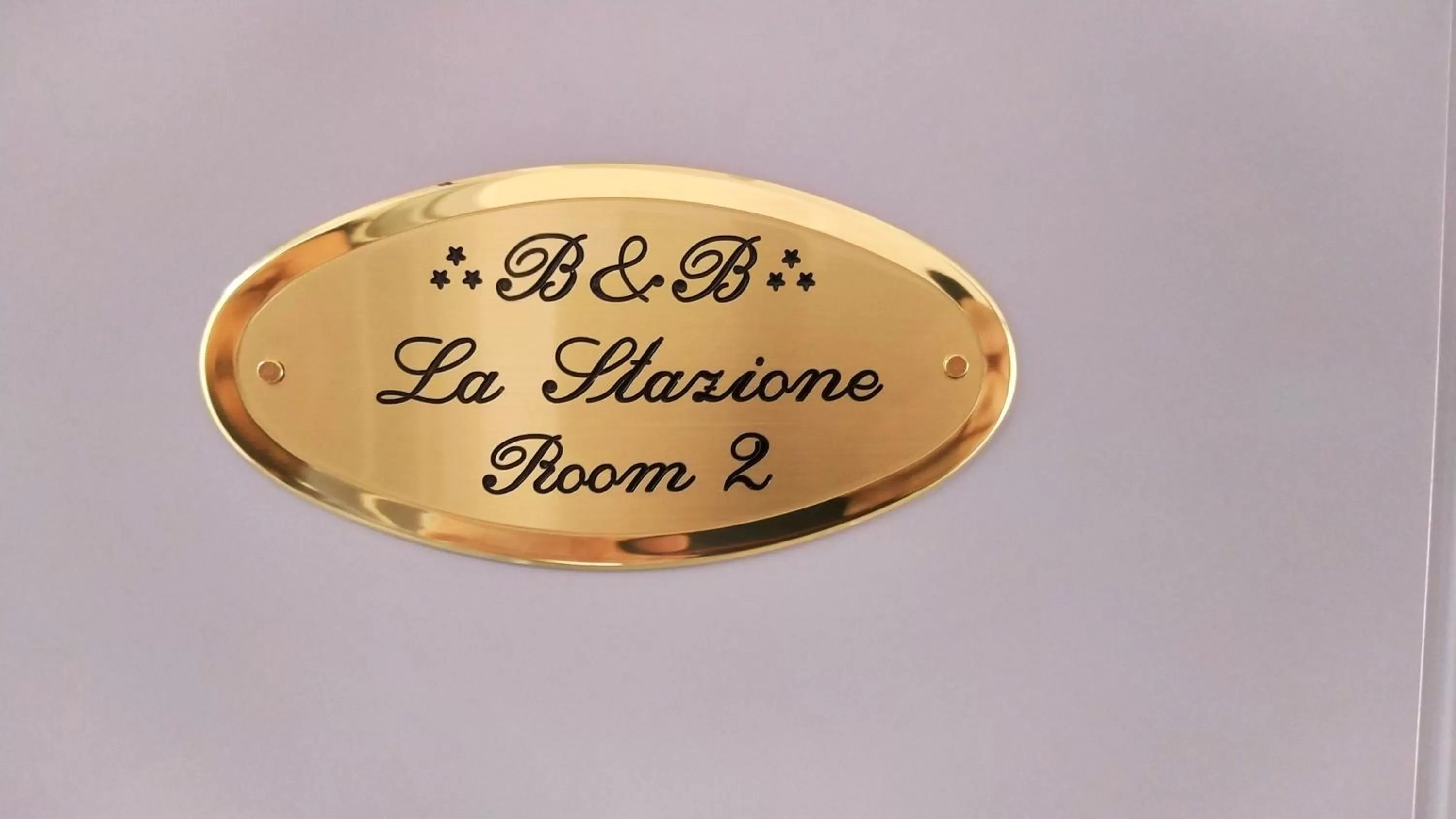 Property logo or sign in B&B La Stazione