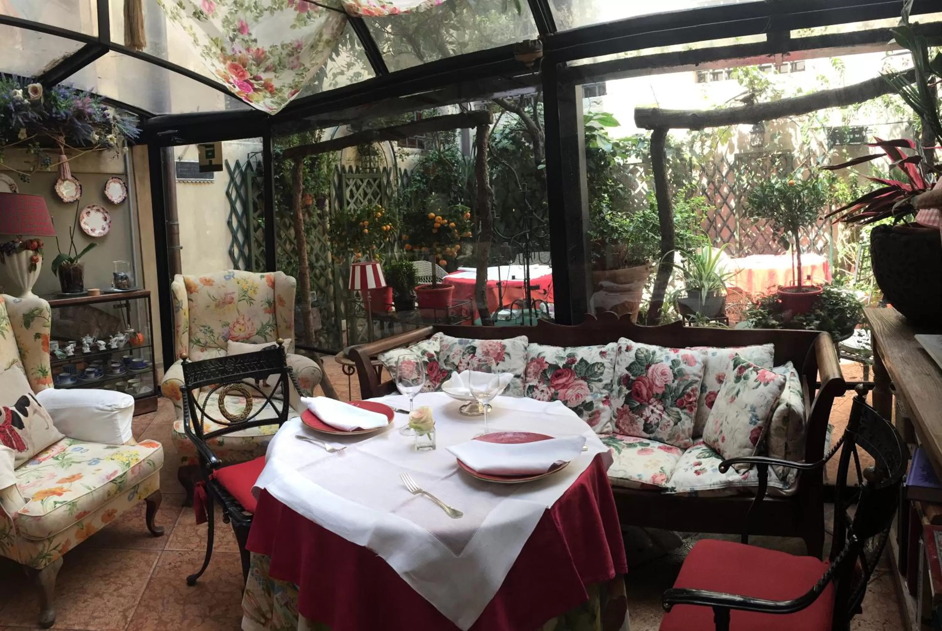 Garden in Hotel Gabbia D'Oro