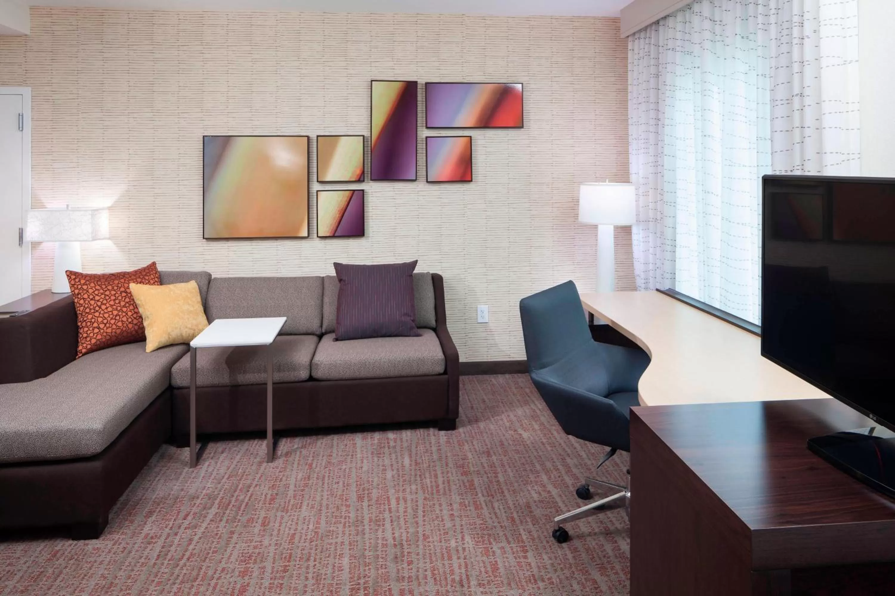 Living room in Residence Inn by Marriott Near Universal Orlando