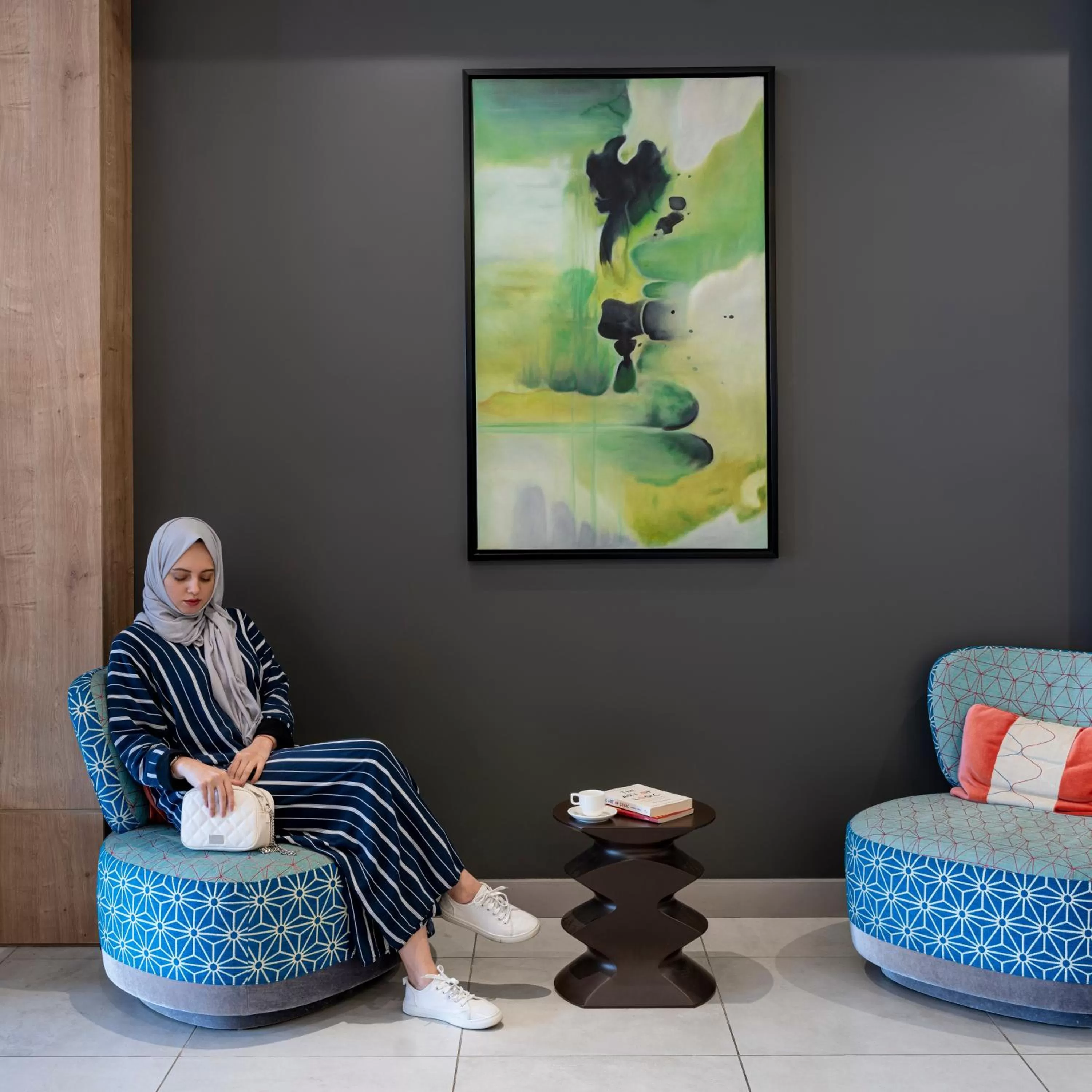 Lobby or reception in Adagio Aparthotel Jeddah Malik Road