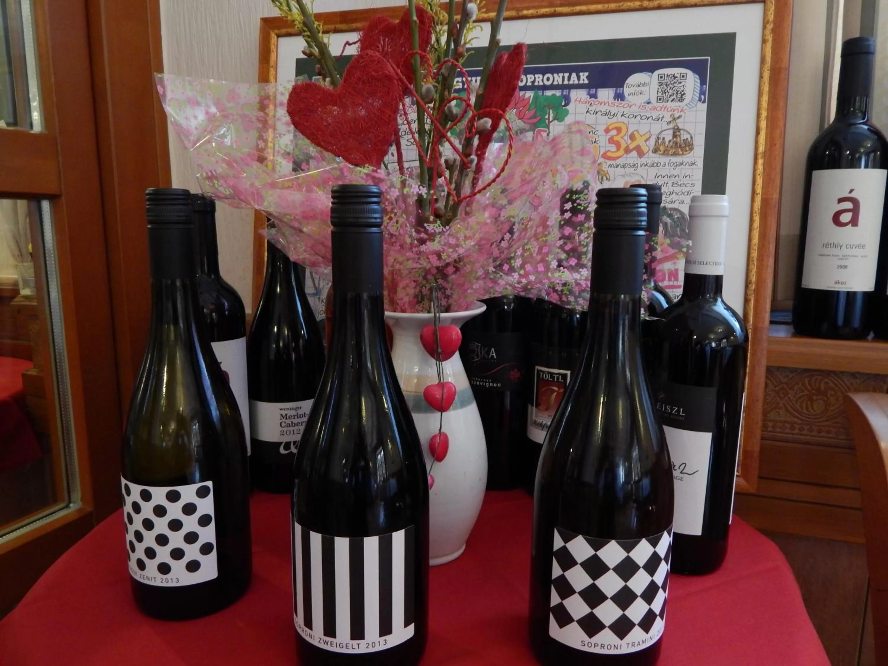 Alcoholic drinks in Vadászkürt Panzió