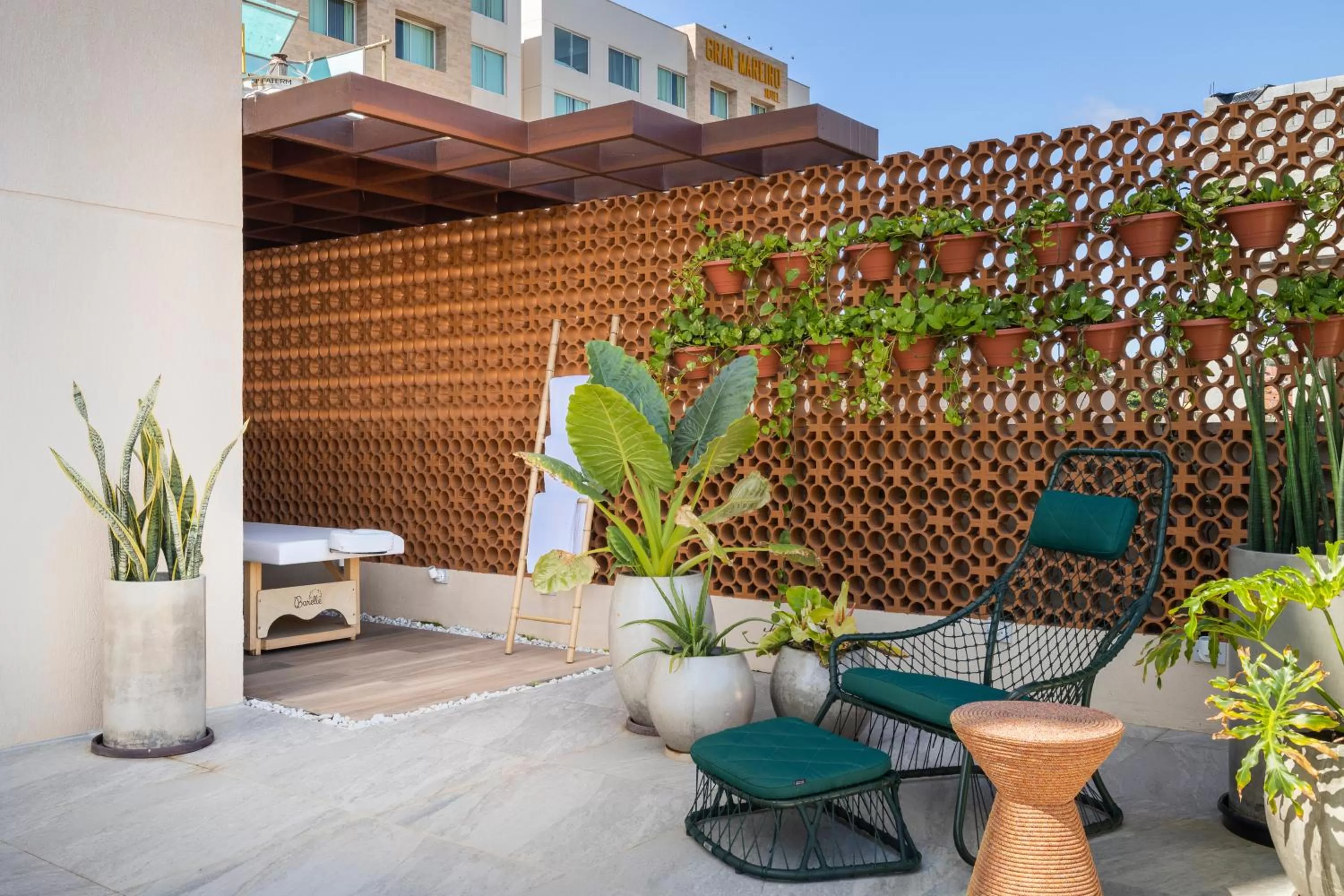 Garden in Gran Mareiro Hotel