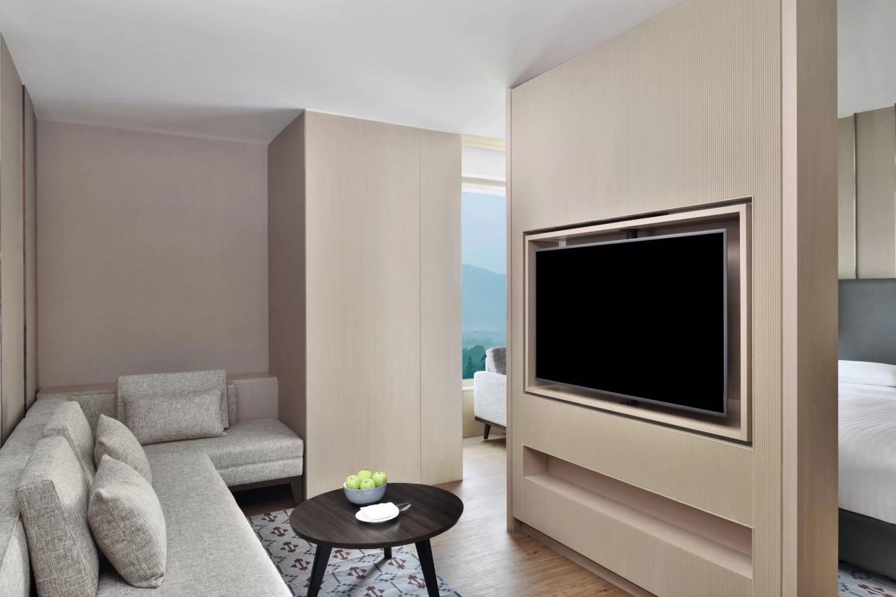 Junior Suite with M Club lounge access, Mountain view in Kathmandu Marriott Hotel