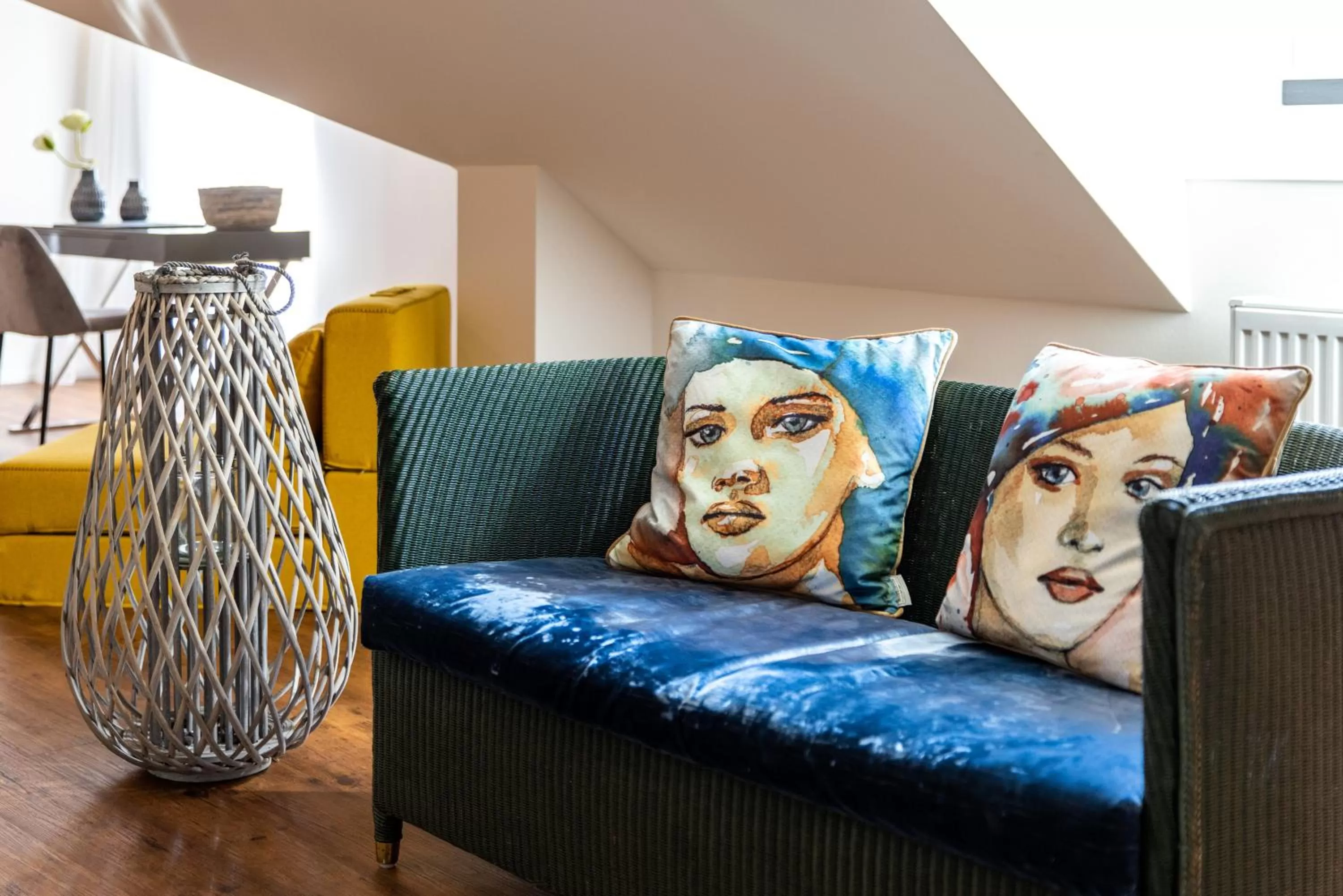 Seating Area in Luxstay Bad Nauheim - Self-Check-In