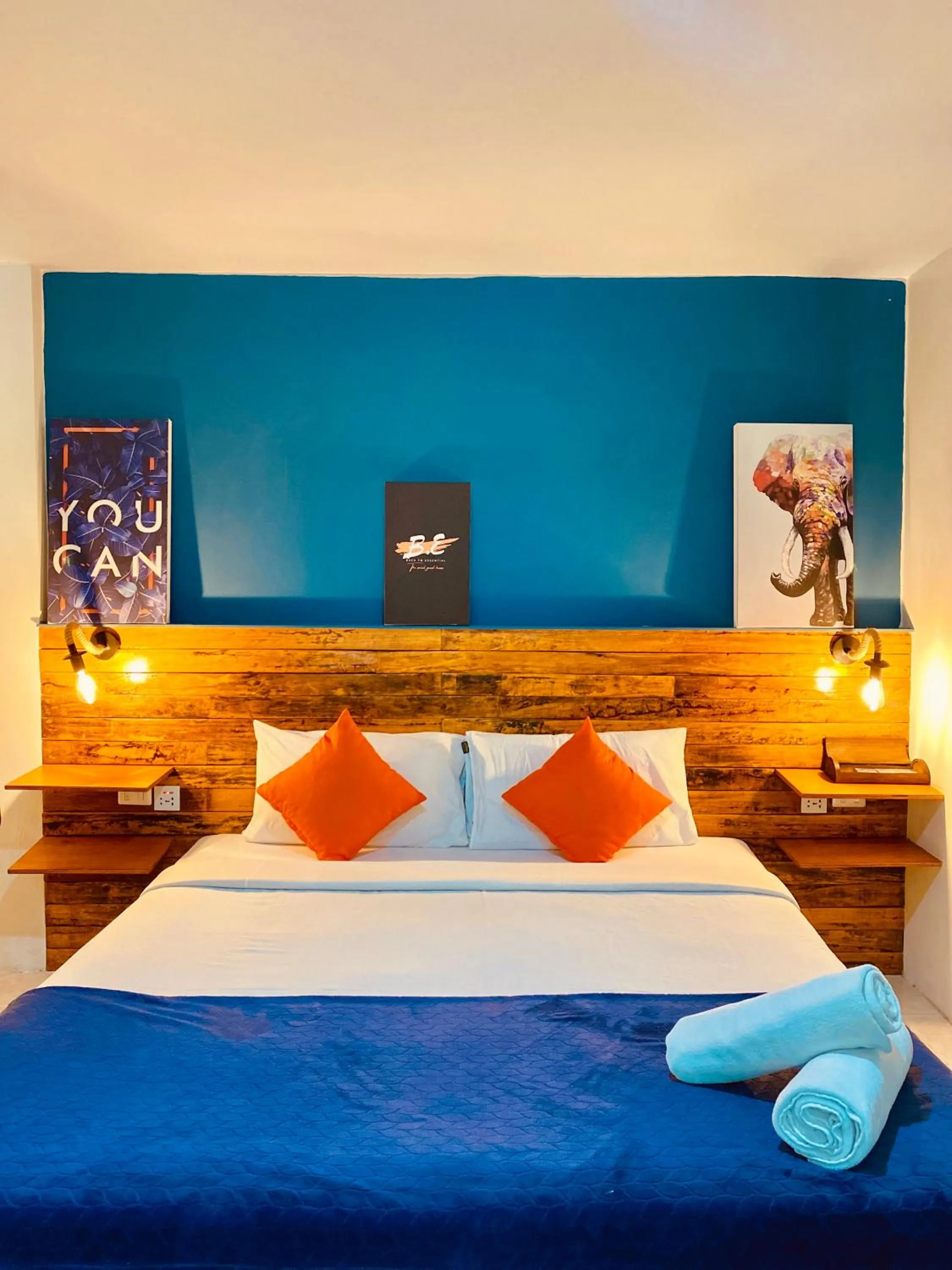 Bed in BH Baan Paradise Hotel Patong