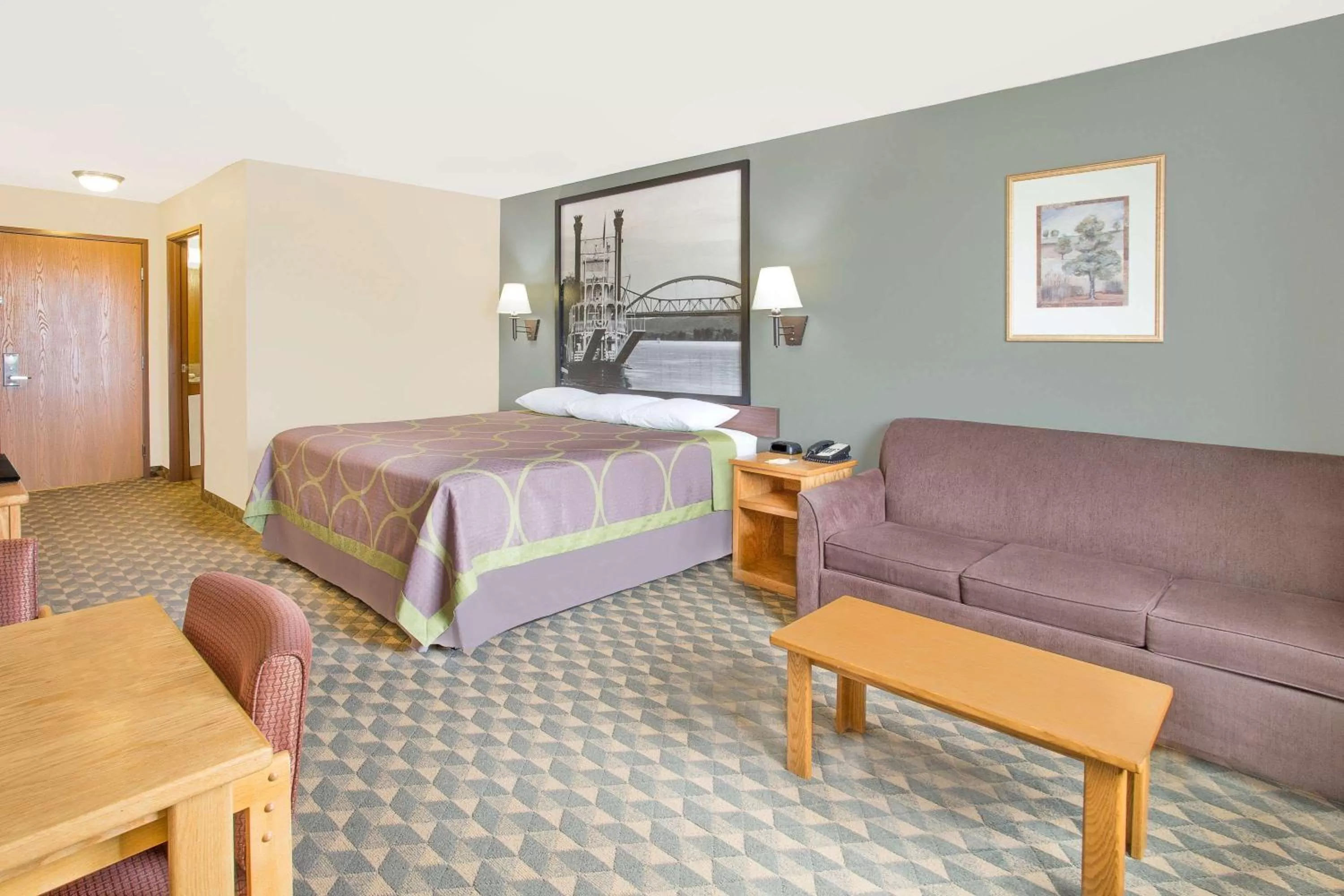 On site, Bed in Darlington Inn