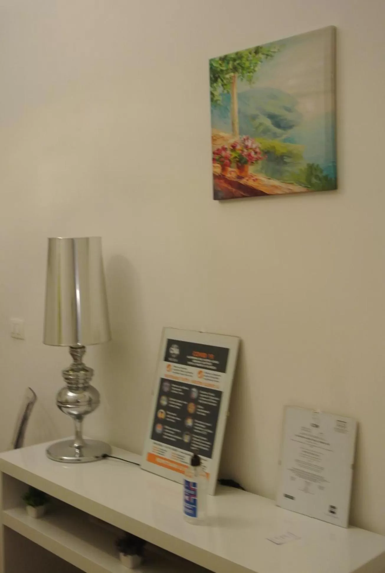 Decorative detail in B&B Via Dei Templi