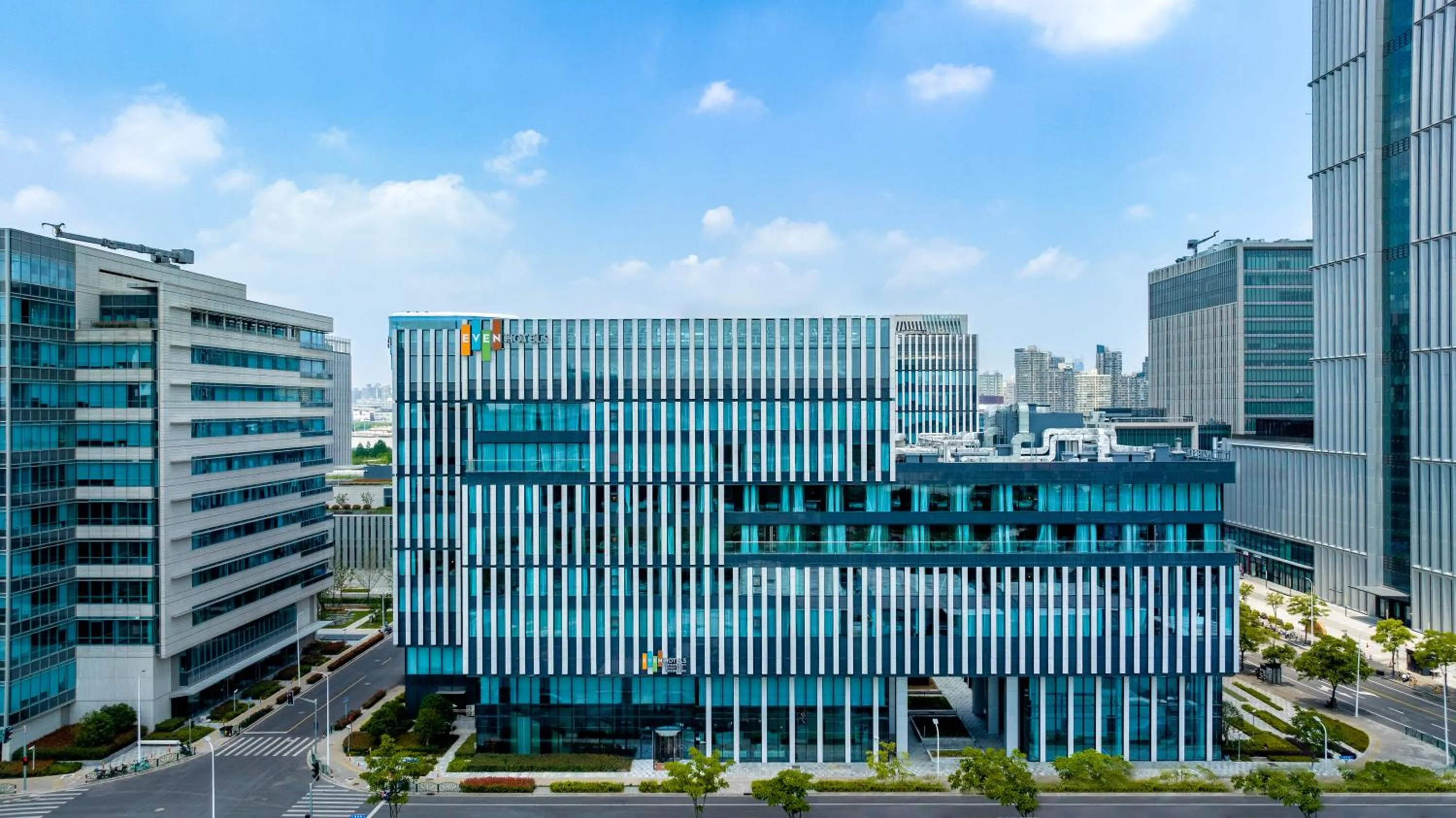 Property building in EVEN Hotels Shanghai Expo by IHG
