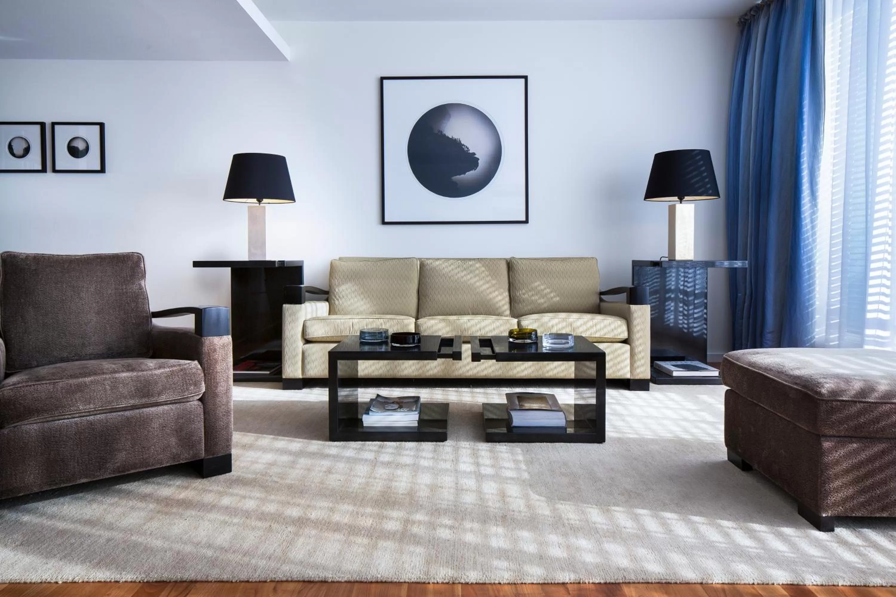 Living room in The Mandala Berlin, a Member of Design Hotels