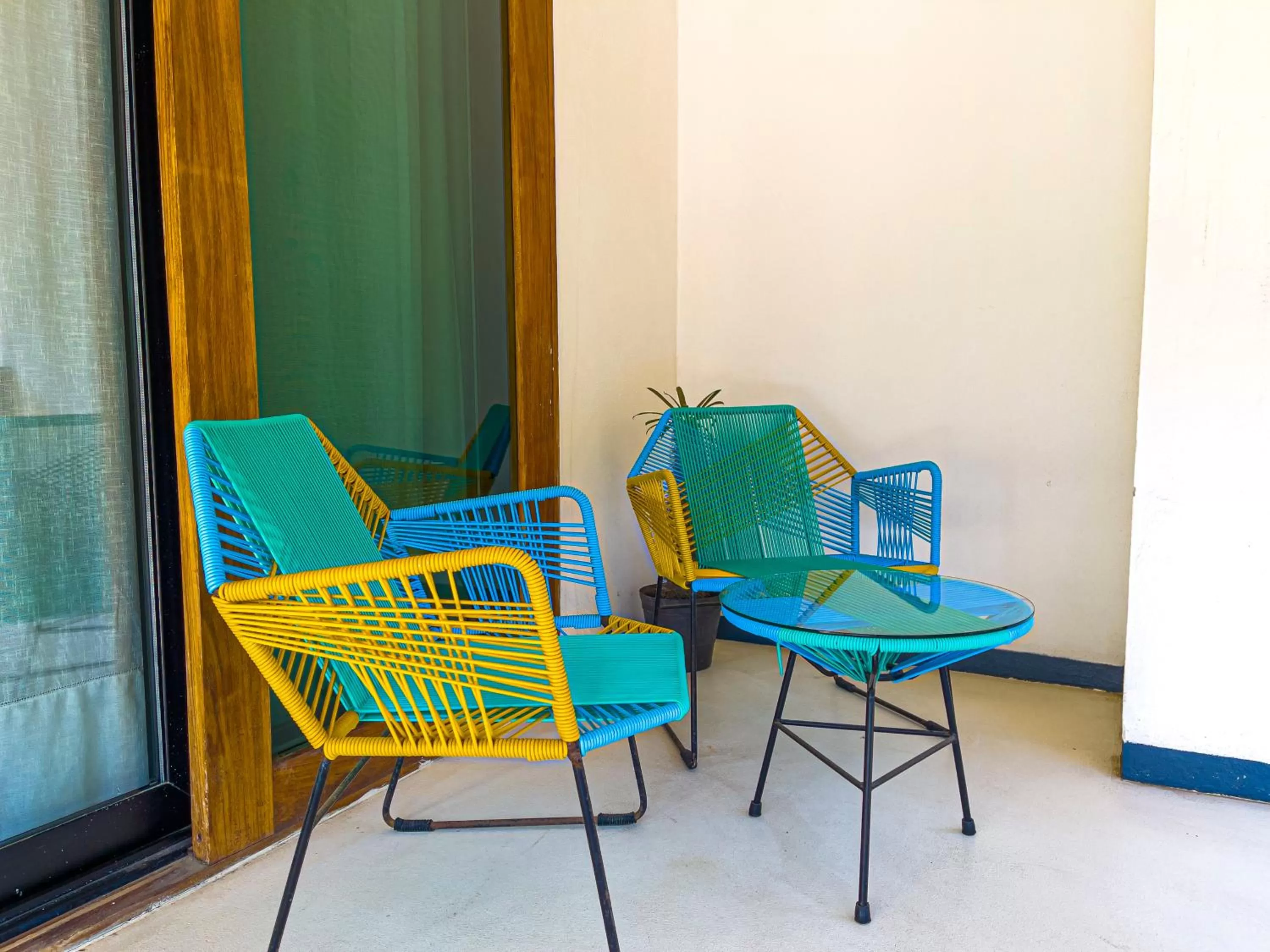 Balcony/Terrace in Hotel Boutique OZ Sayulita
