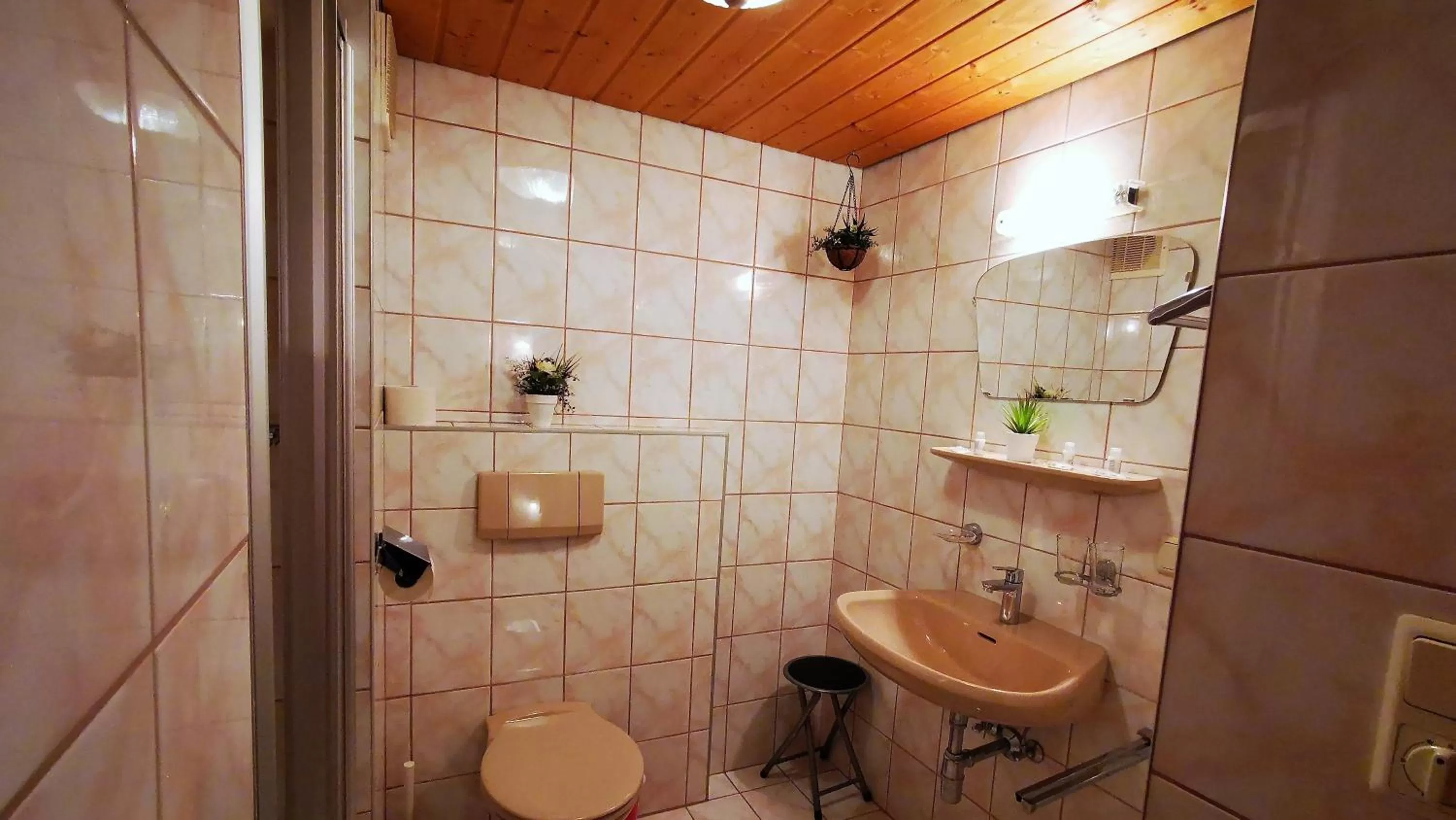 Bathroom in Gasthof Geronimo