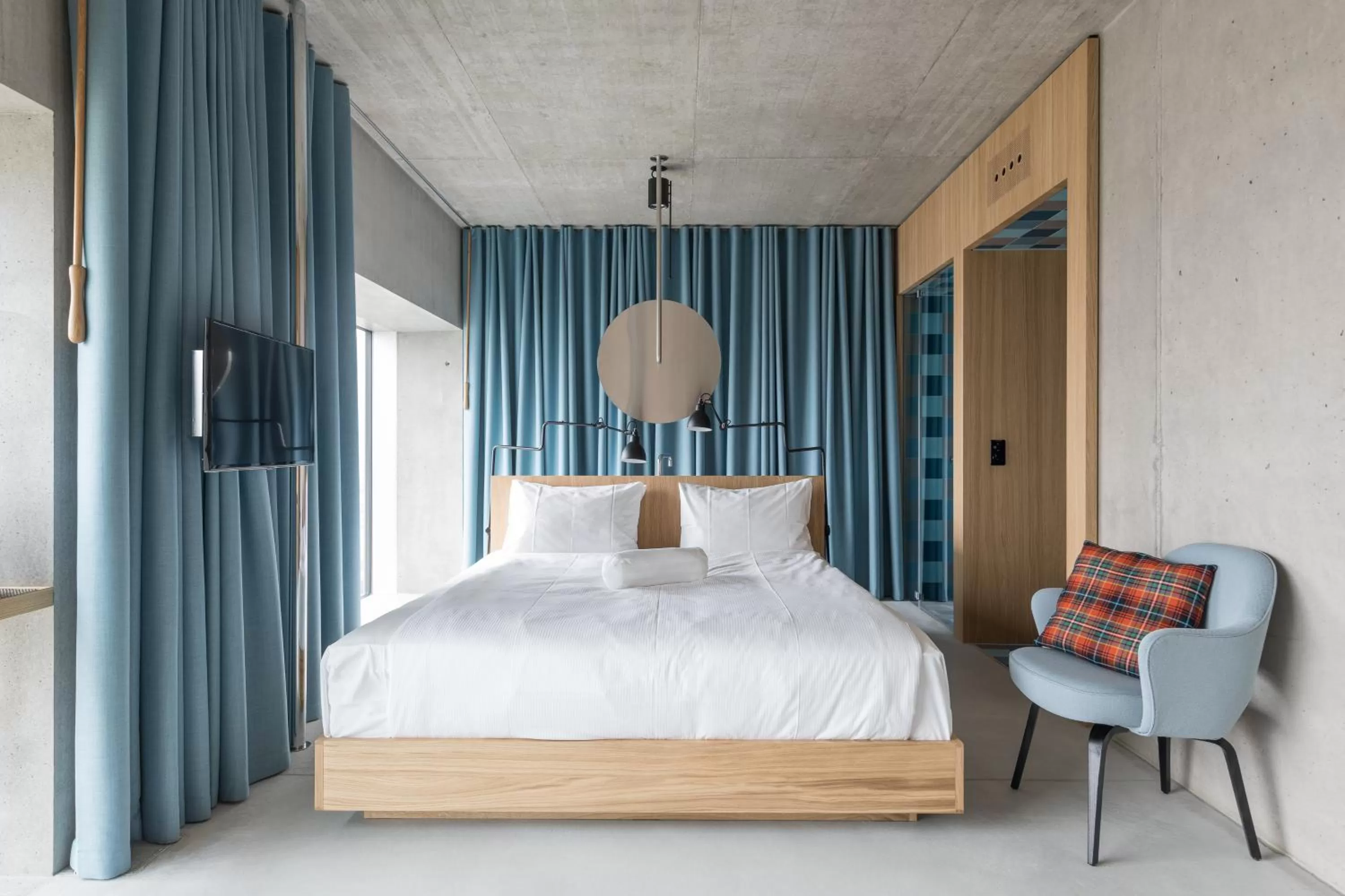 Bed in Placid Hotel Design & Lifestyle Zurich