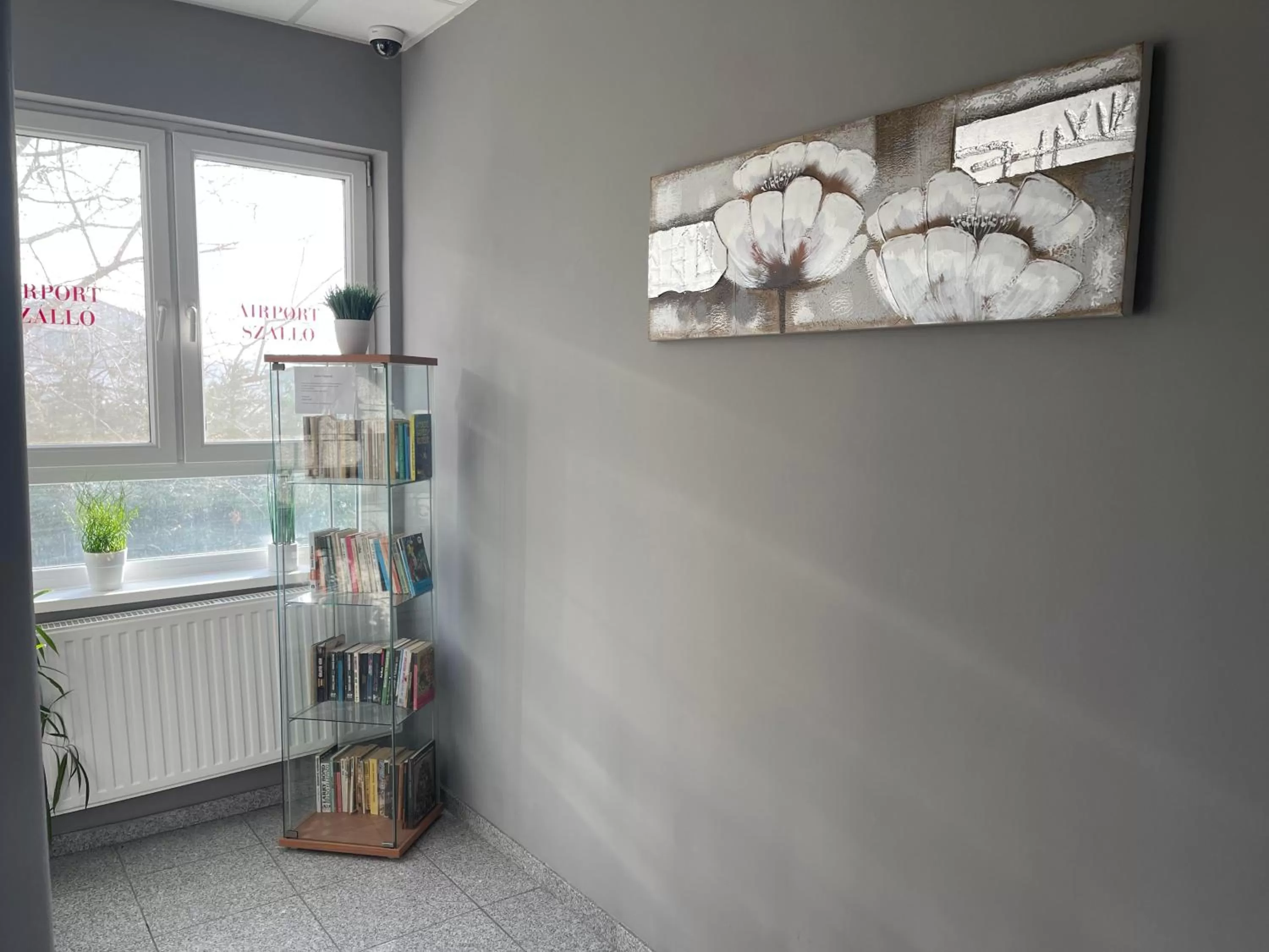 Library in Airport Szálló