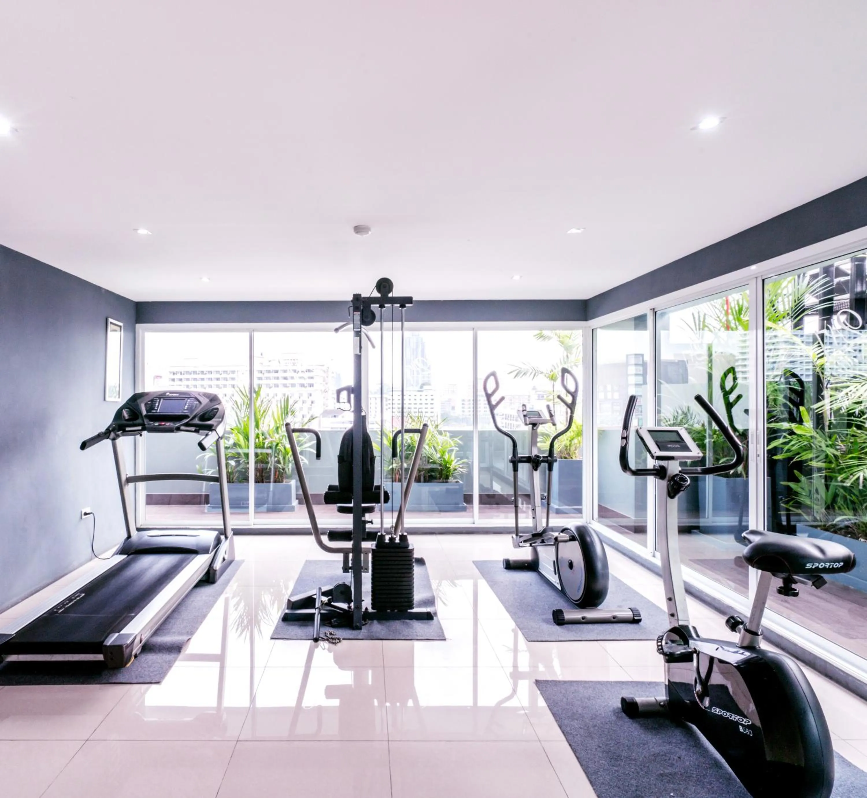 Fitness centre/facilities in 247 Boutique Hotel