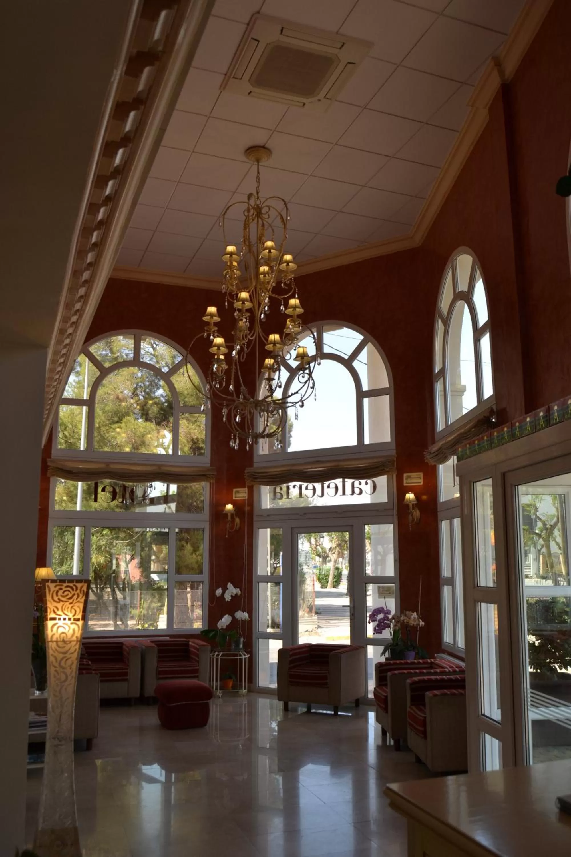 Lobby or reception in Hotel Versalles