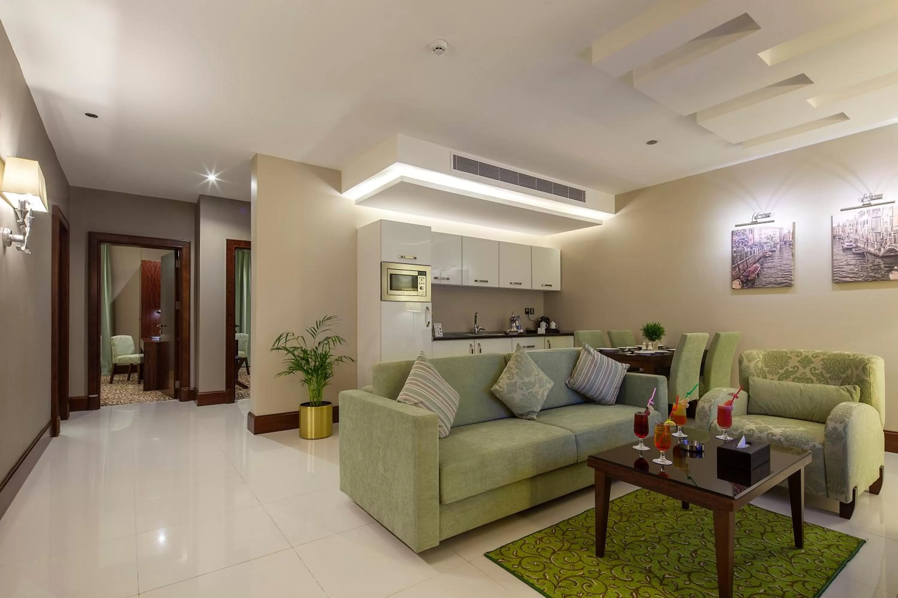 Seating Area in Western Lamar Hotel