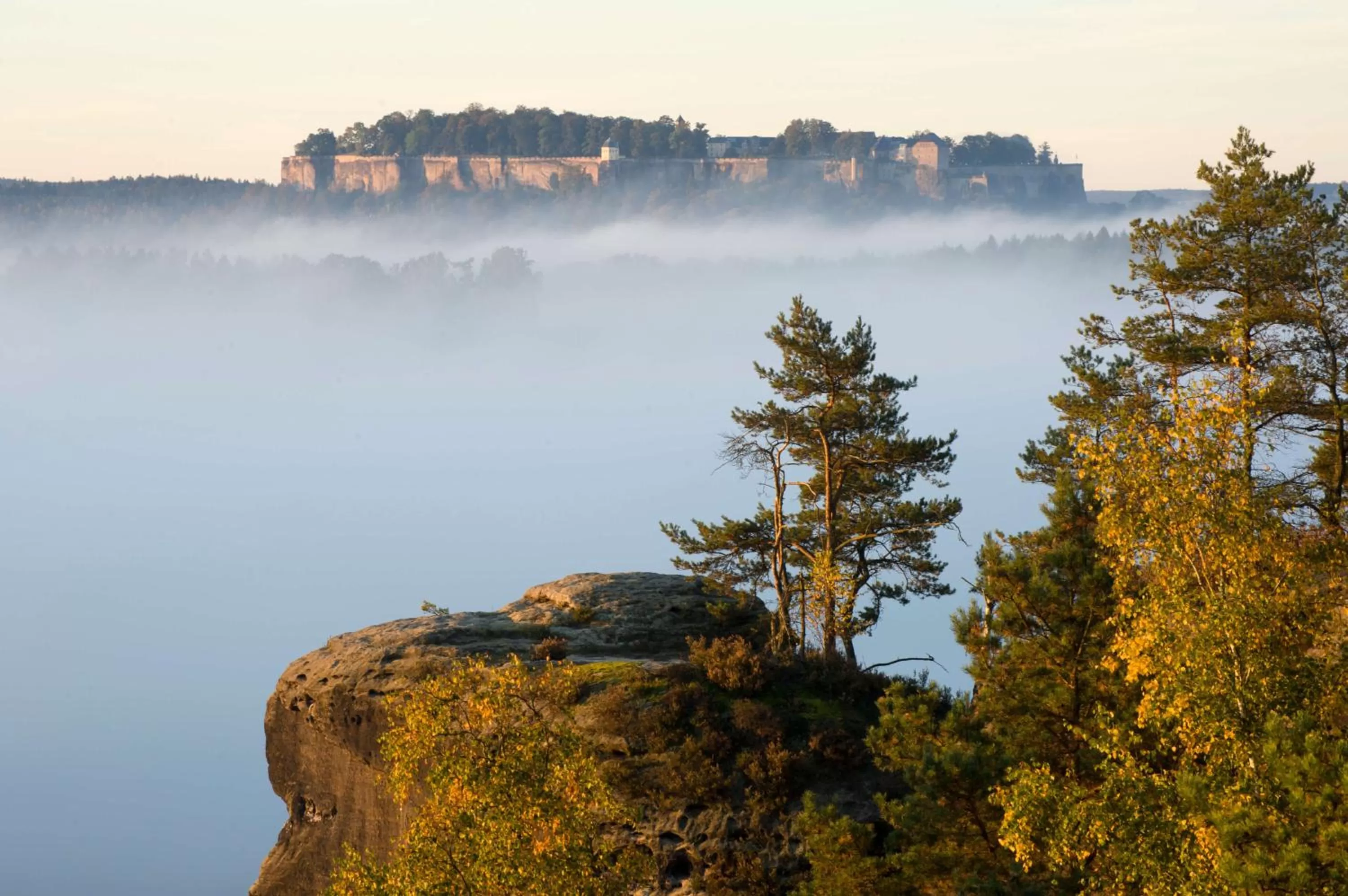 Natural landscape in QUARTIER 5 Hotel & Restaurant, Sächsische Schweiz