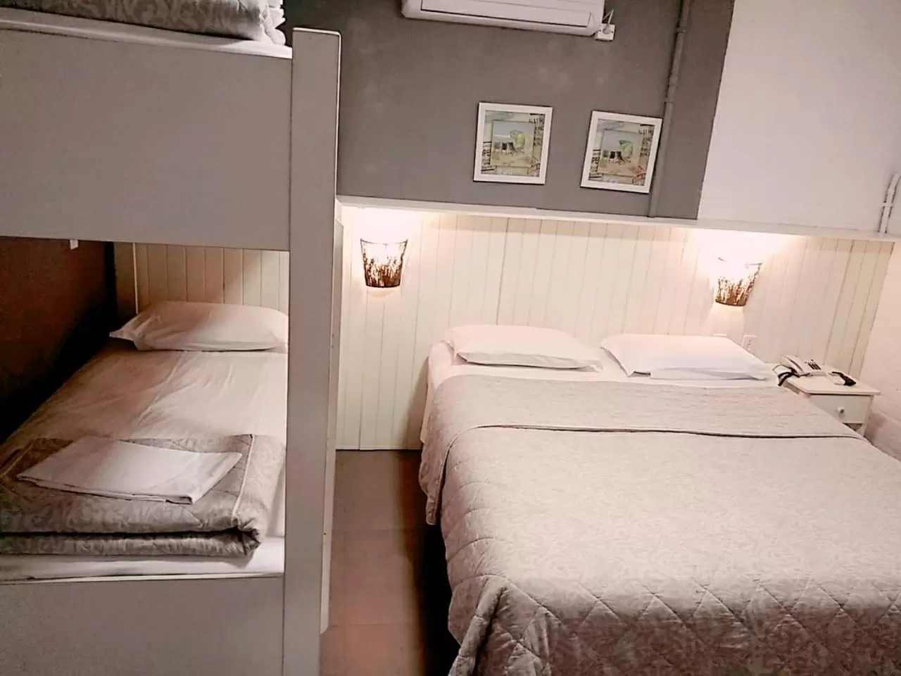 Bed in Pousada Canto da Vigia