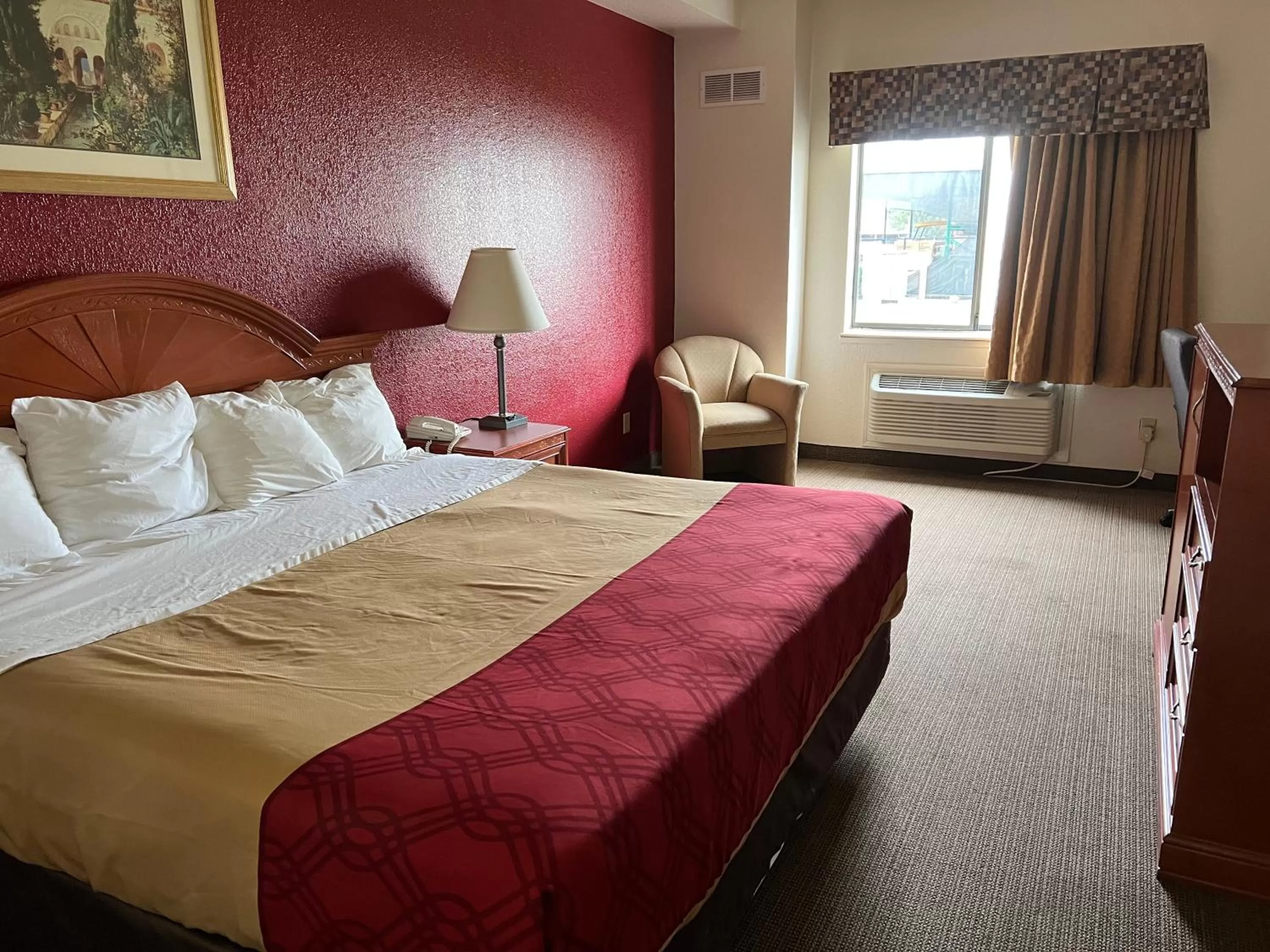 Bed in Express Inn & suites