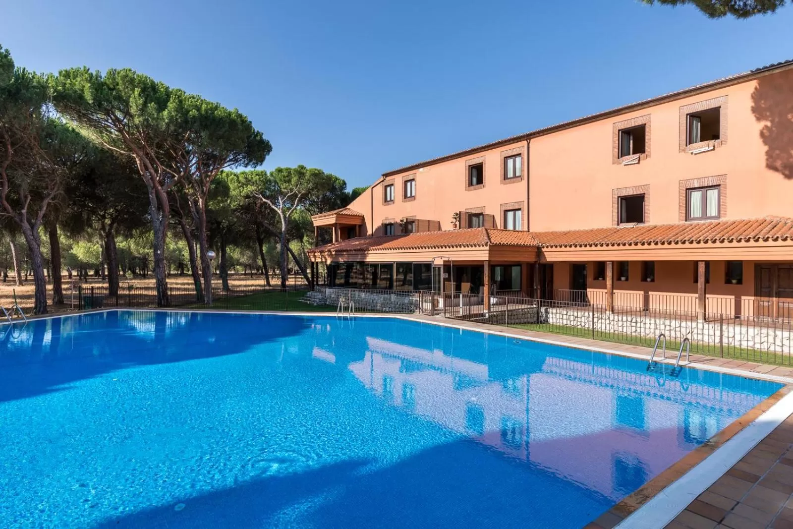 Landmark view in Parador de Tordesillas