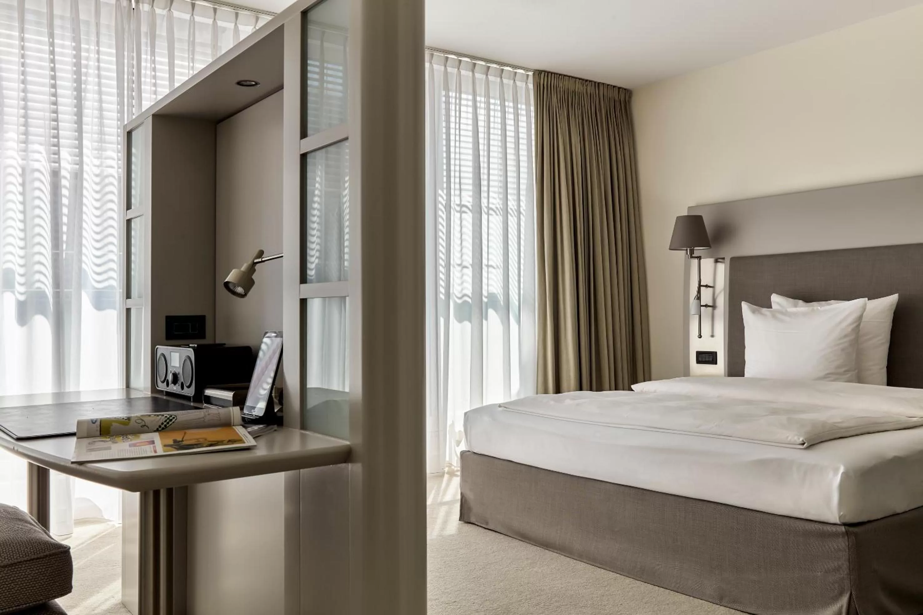 Photo of the whole room, Bed in The Mandala Berlin, a Member of Design Hotels