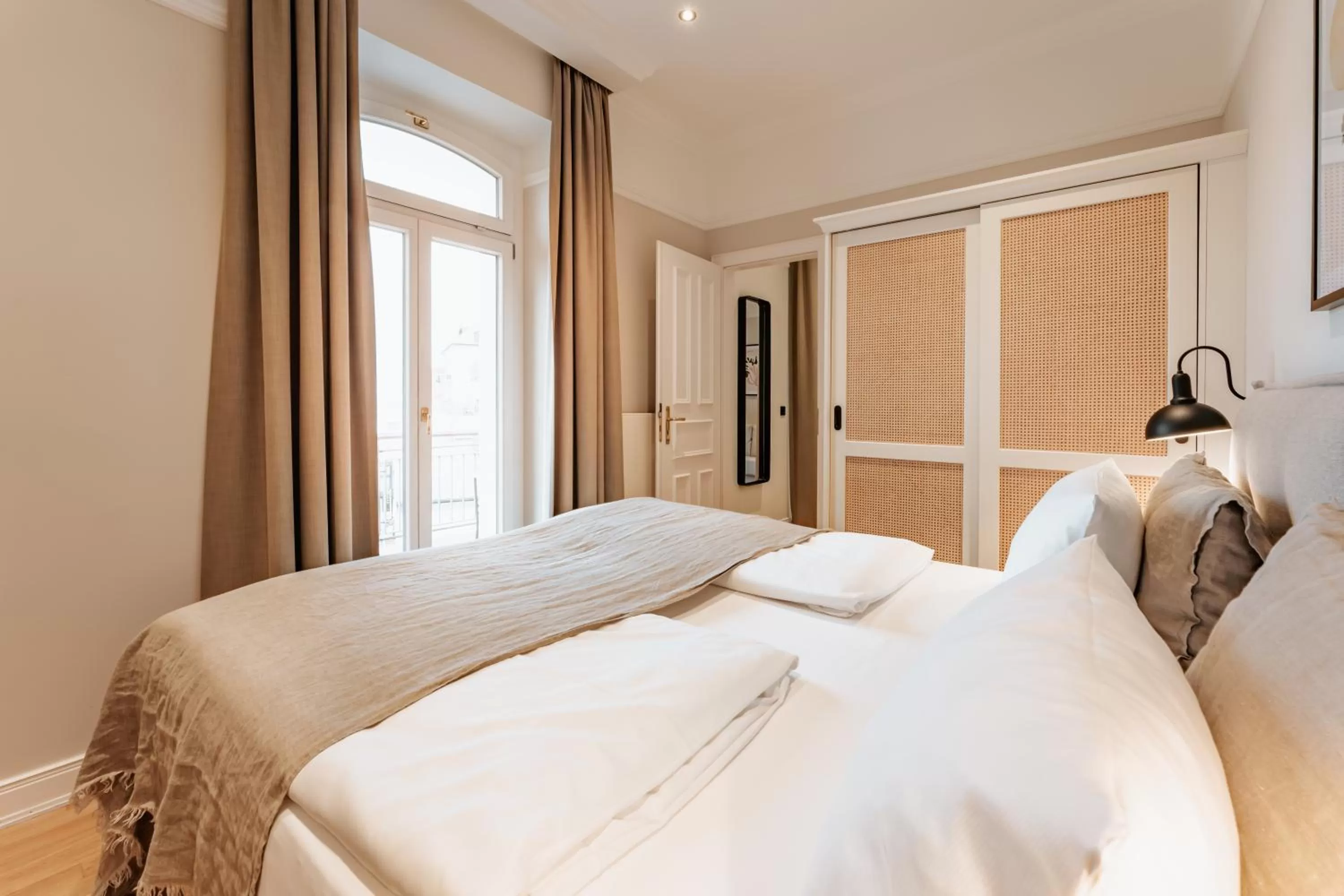 Bed in Strandhotel Kurhaus Juist