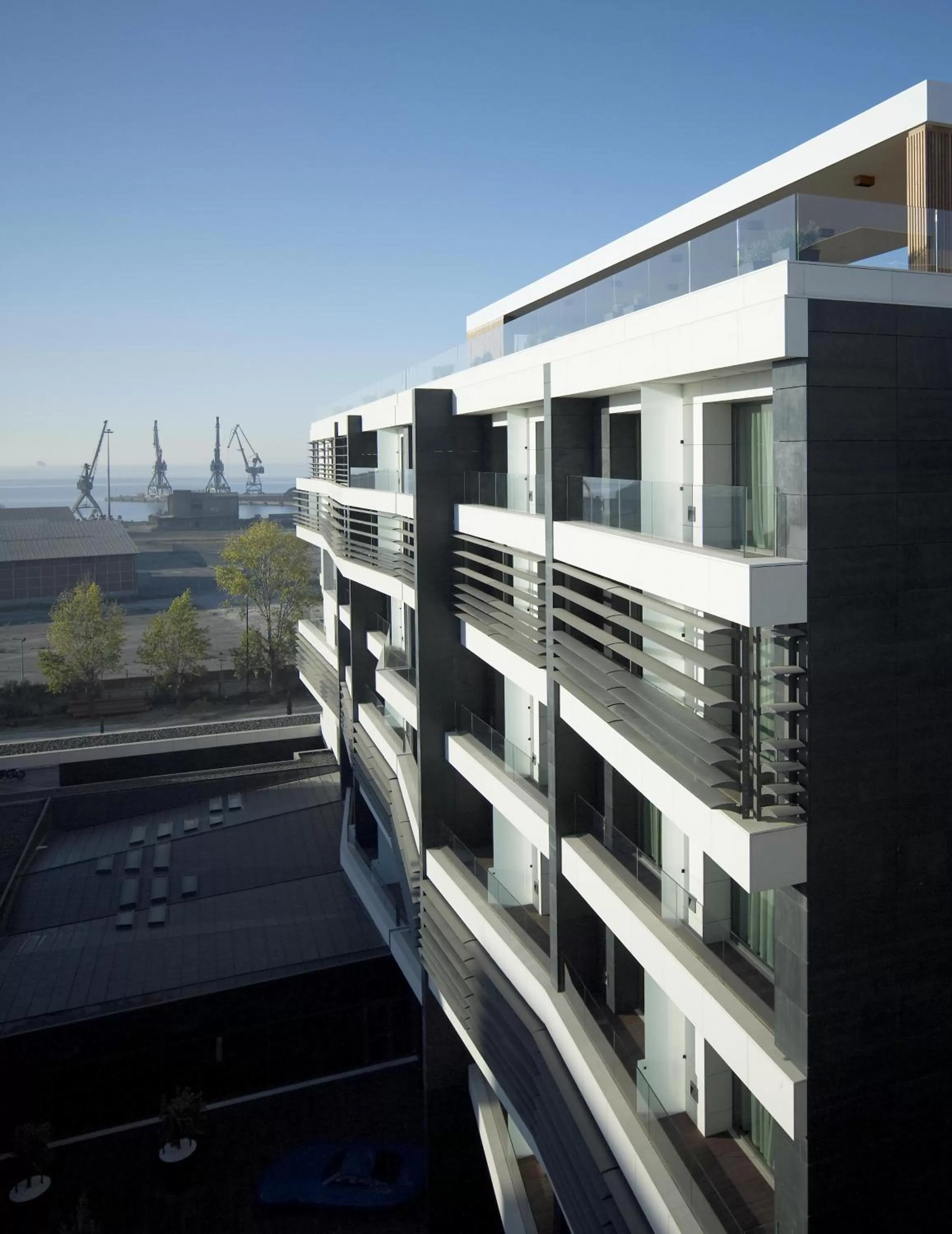 Facade/entrance in The Met Hotel Thessaloniki, a Member of Design Hotels