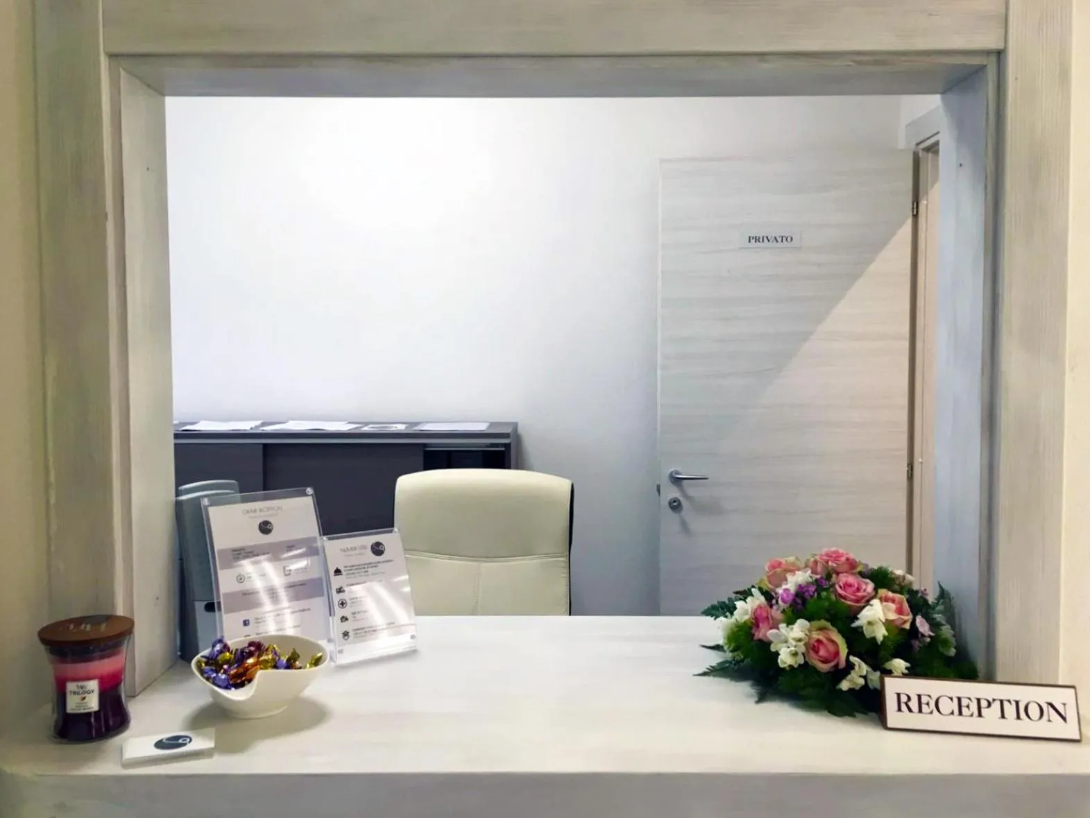 Lobby or reception in Hotel Sant'Anna