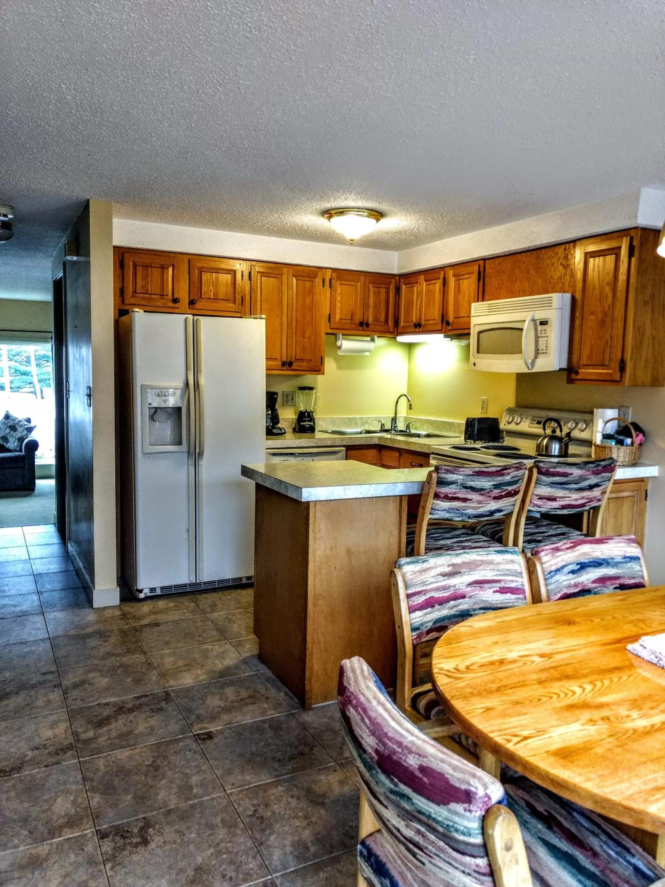 Patio in Cathedral Ledge Resort