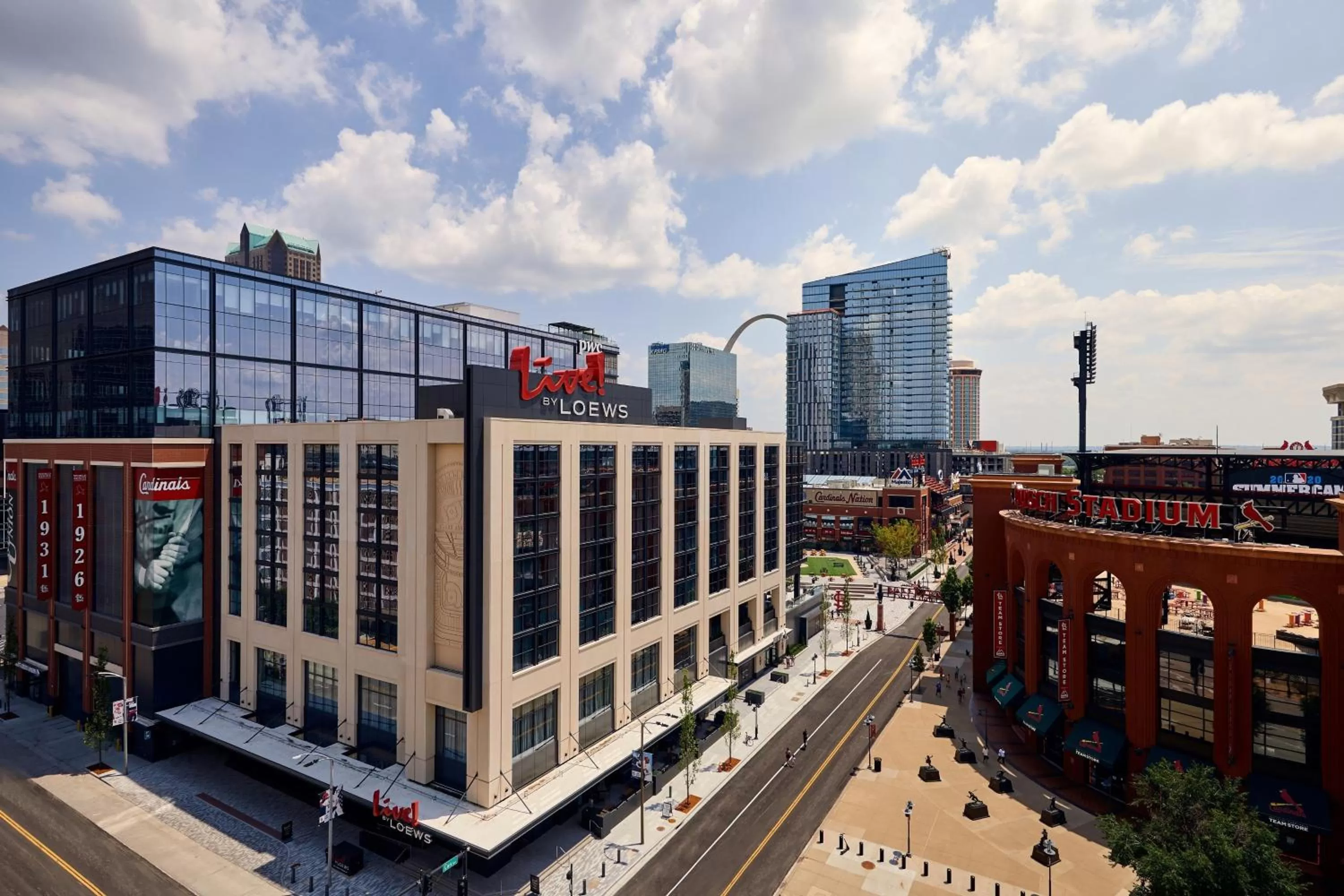 Property building in Live! by Loews - St. Louis