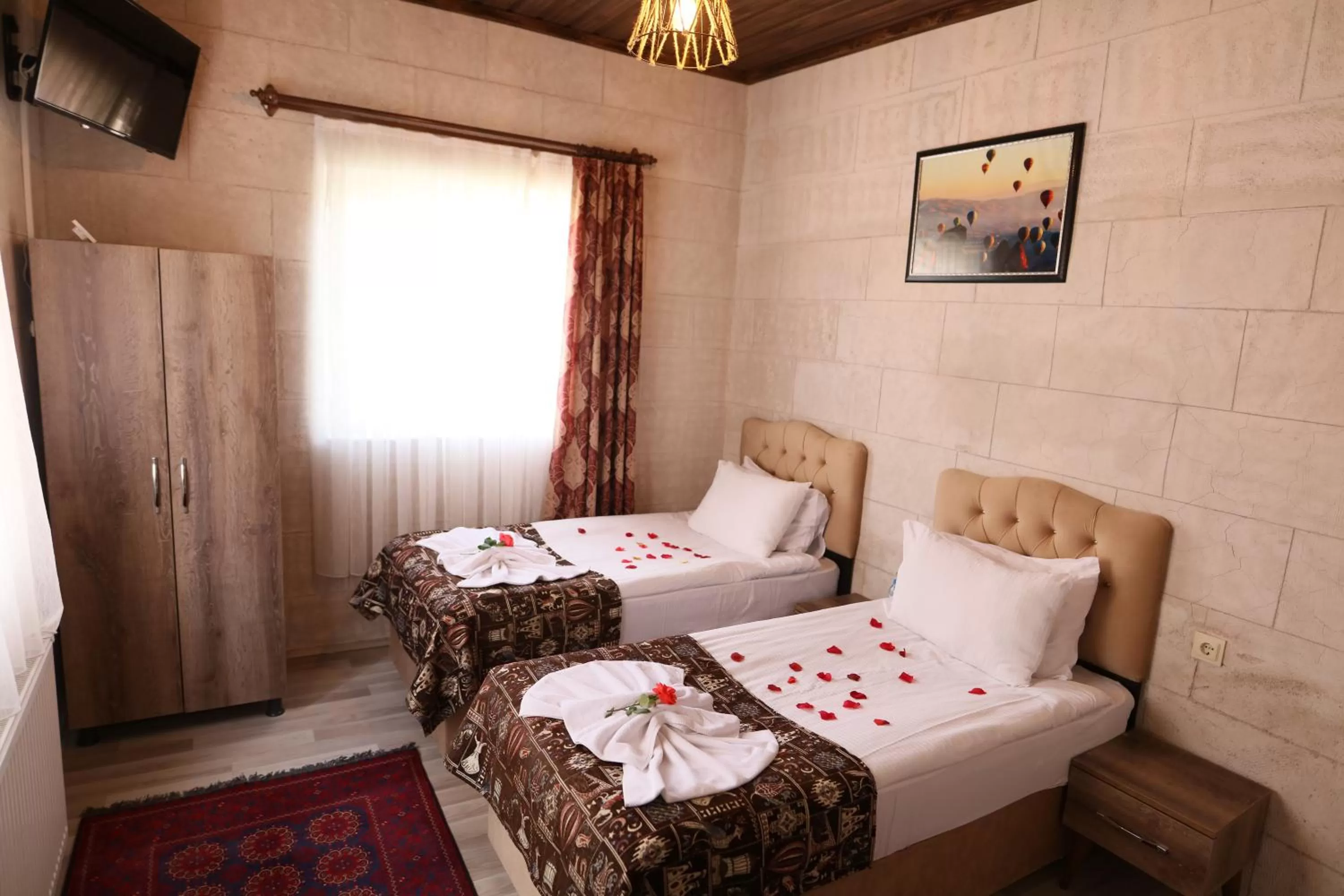 Bed in Epoch Stone House