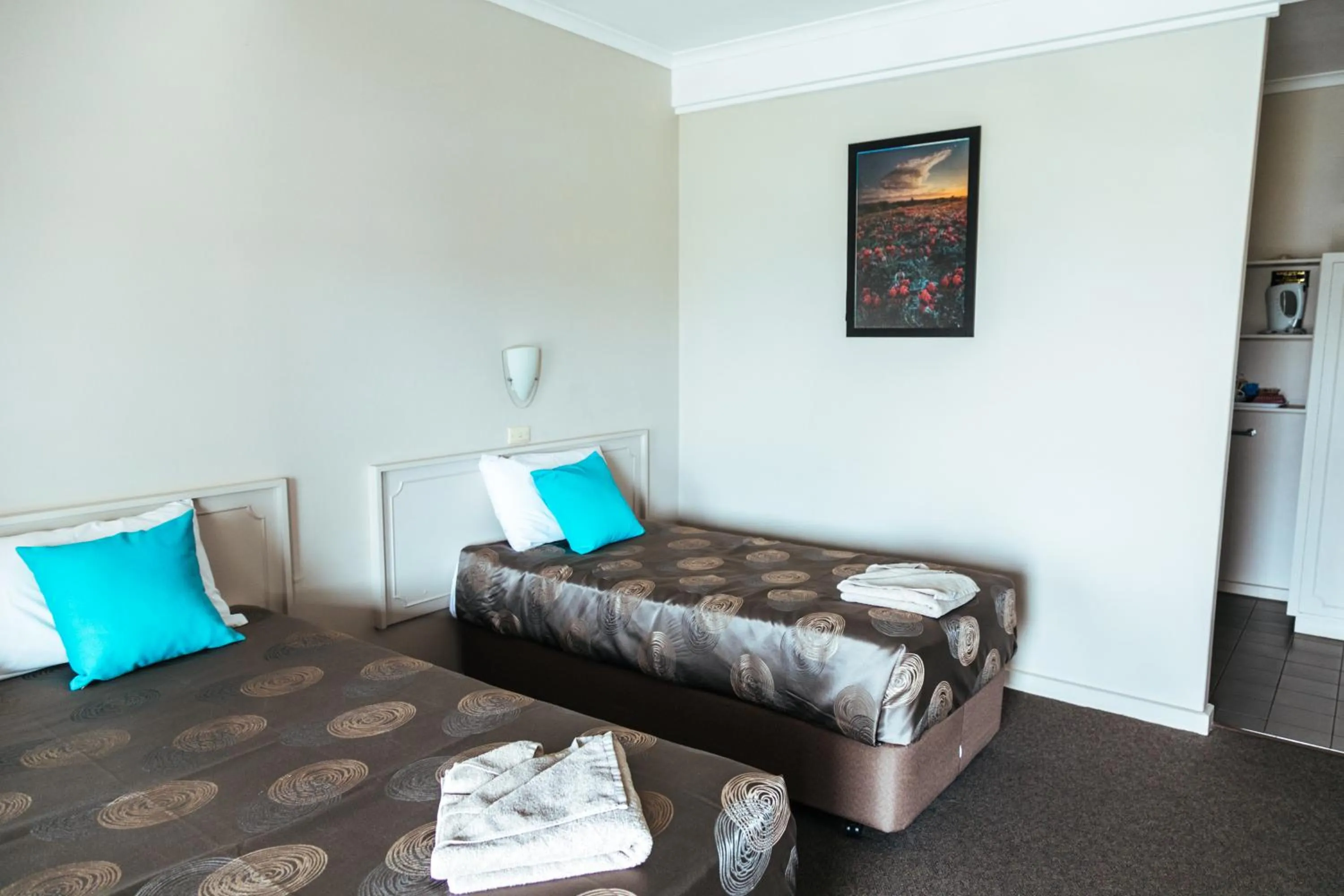 Bed in The Argent Motel