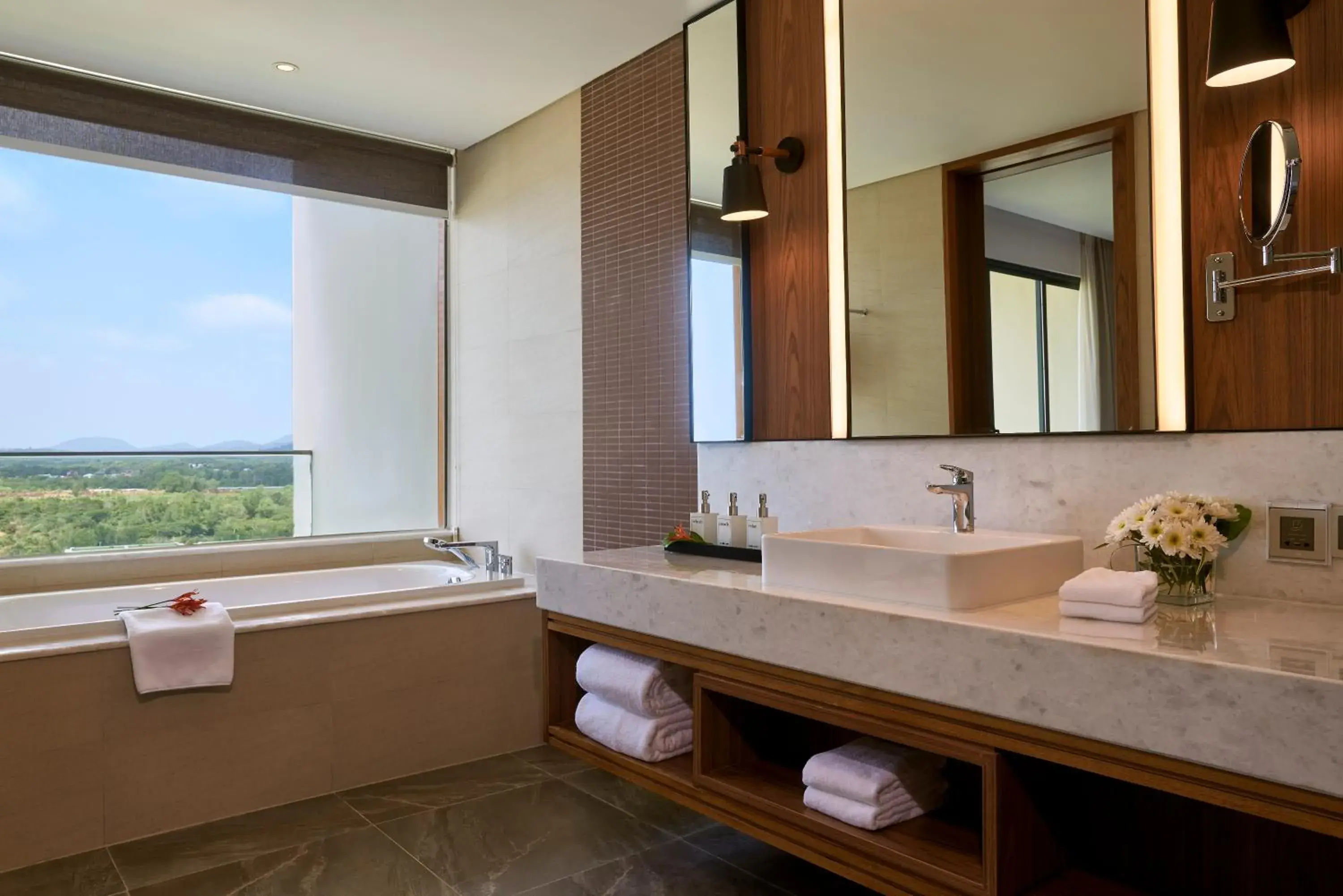 Deluxe Family Room with Balcony and Sea View in Mövenpick Resort Waverly Phu Quoc Deluxe Family Room with Balcony and Sea View in Mövenpick Resort Waverly Phu Quoc