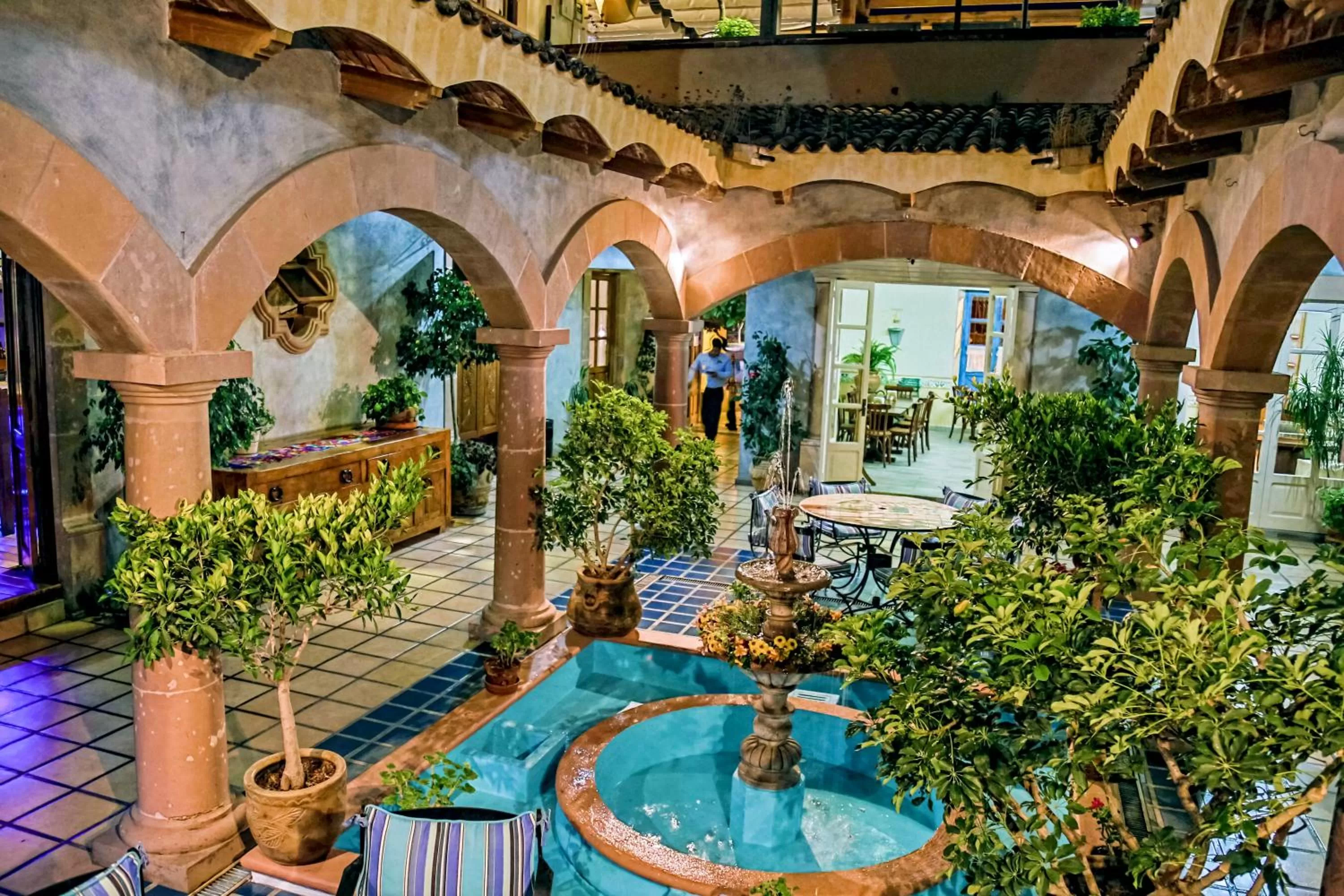 Decorative detail in Hotel La Plaza de Tequisquiapan