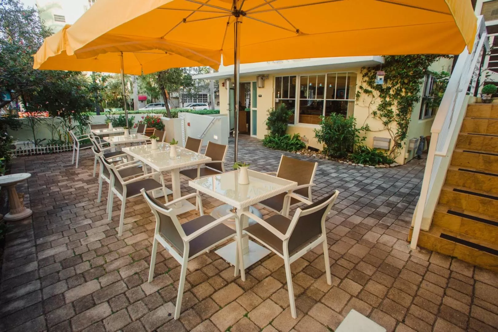 Patio in Villa Italia South Beach