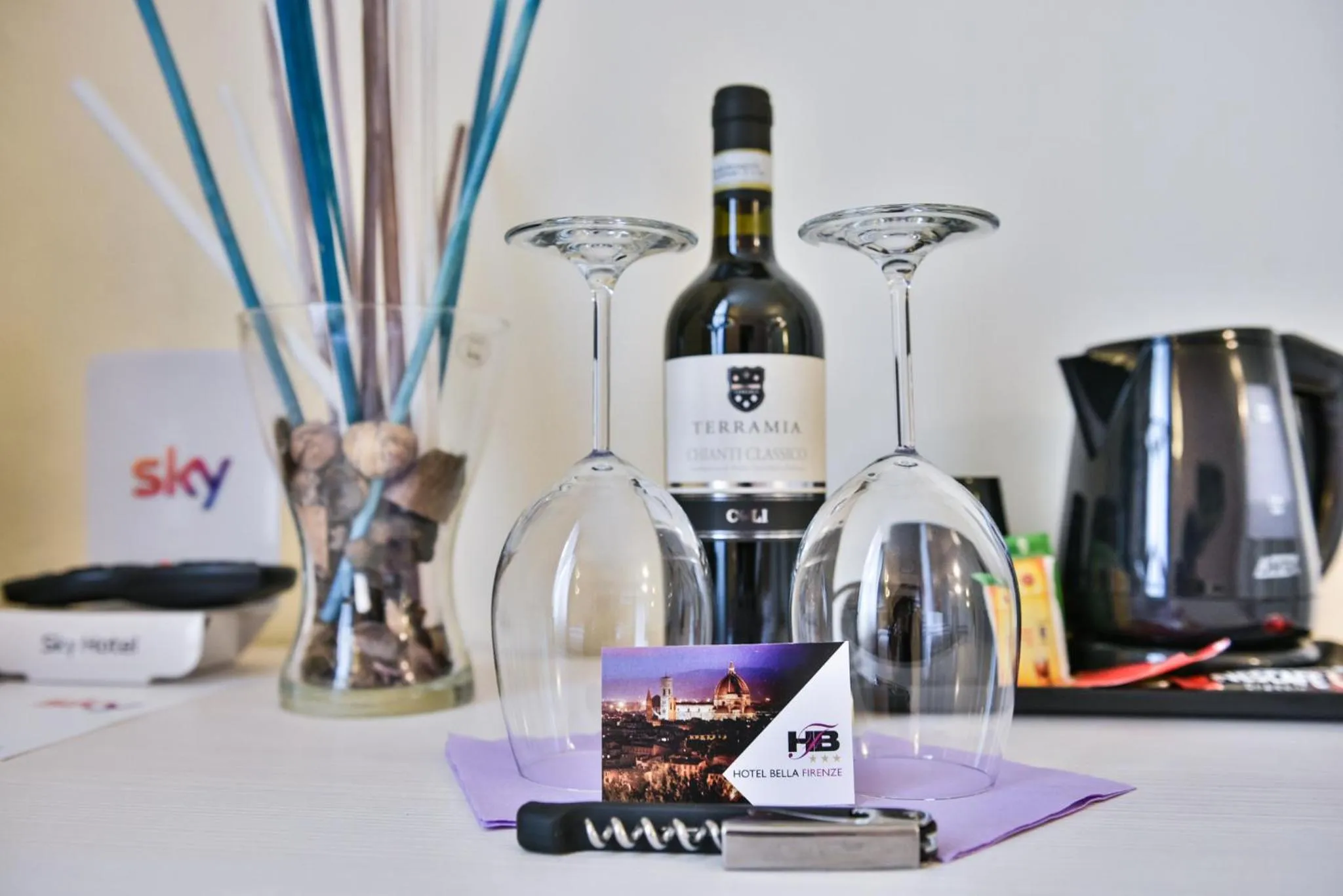 Decorative detail in Hotel Bella Firenze