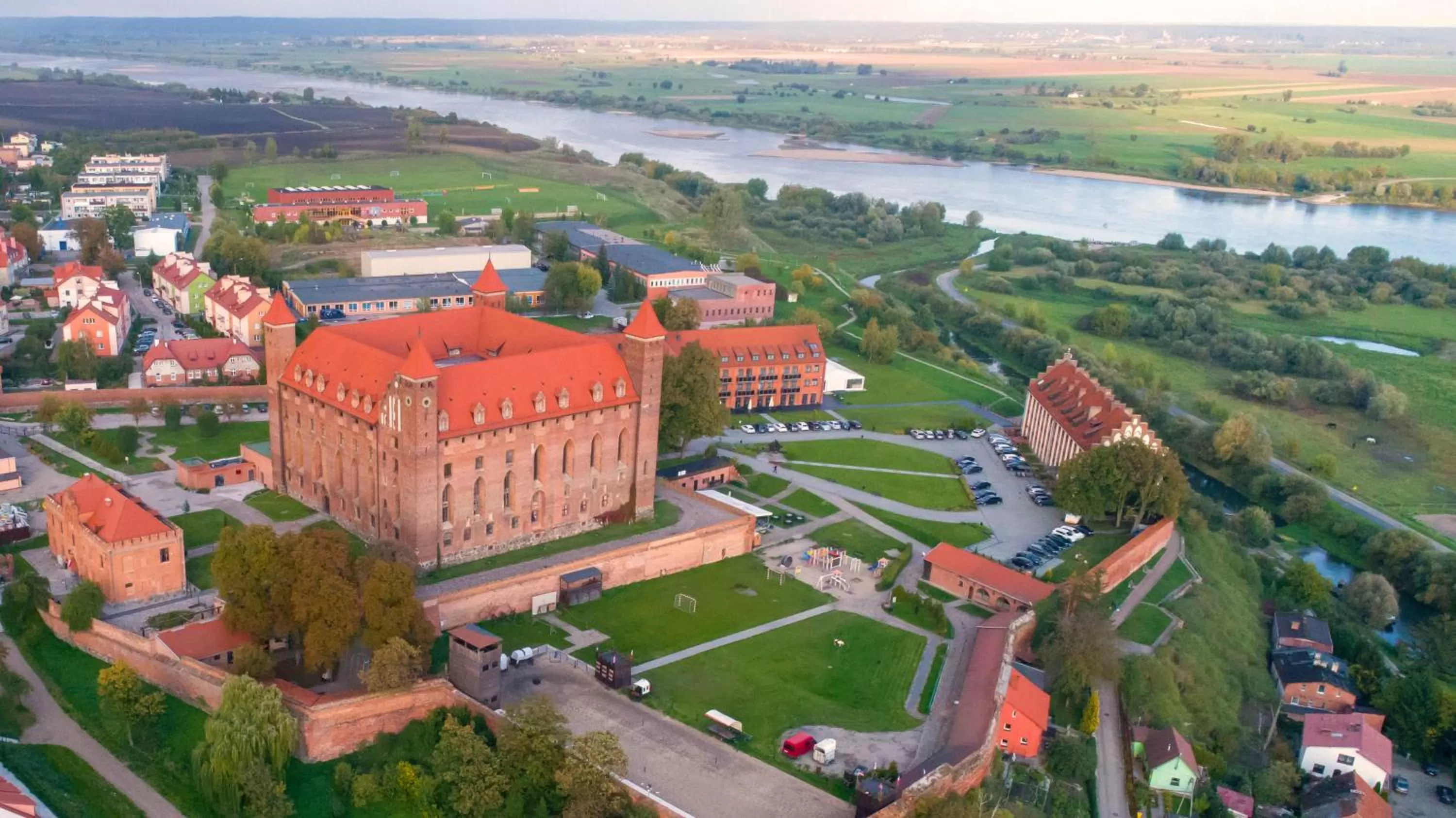 Bird's-eye View in Zamek Gniew - Pałac Marysieńki