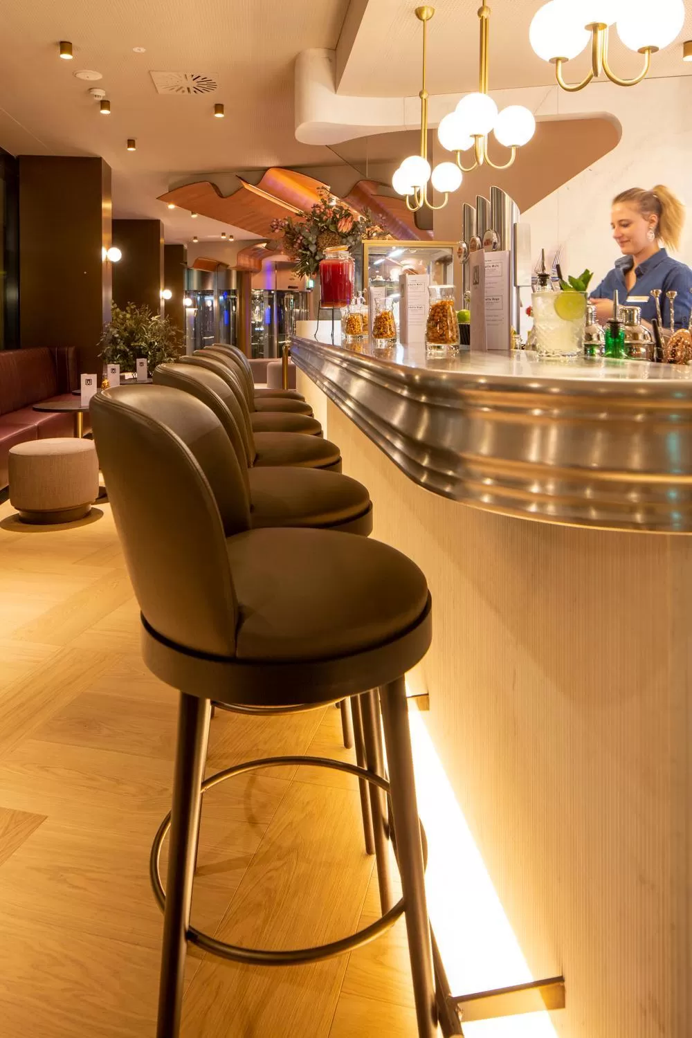 Lounge or bar in Hotel Walhalla