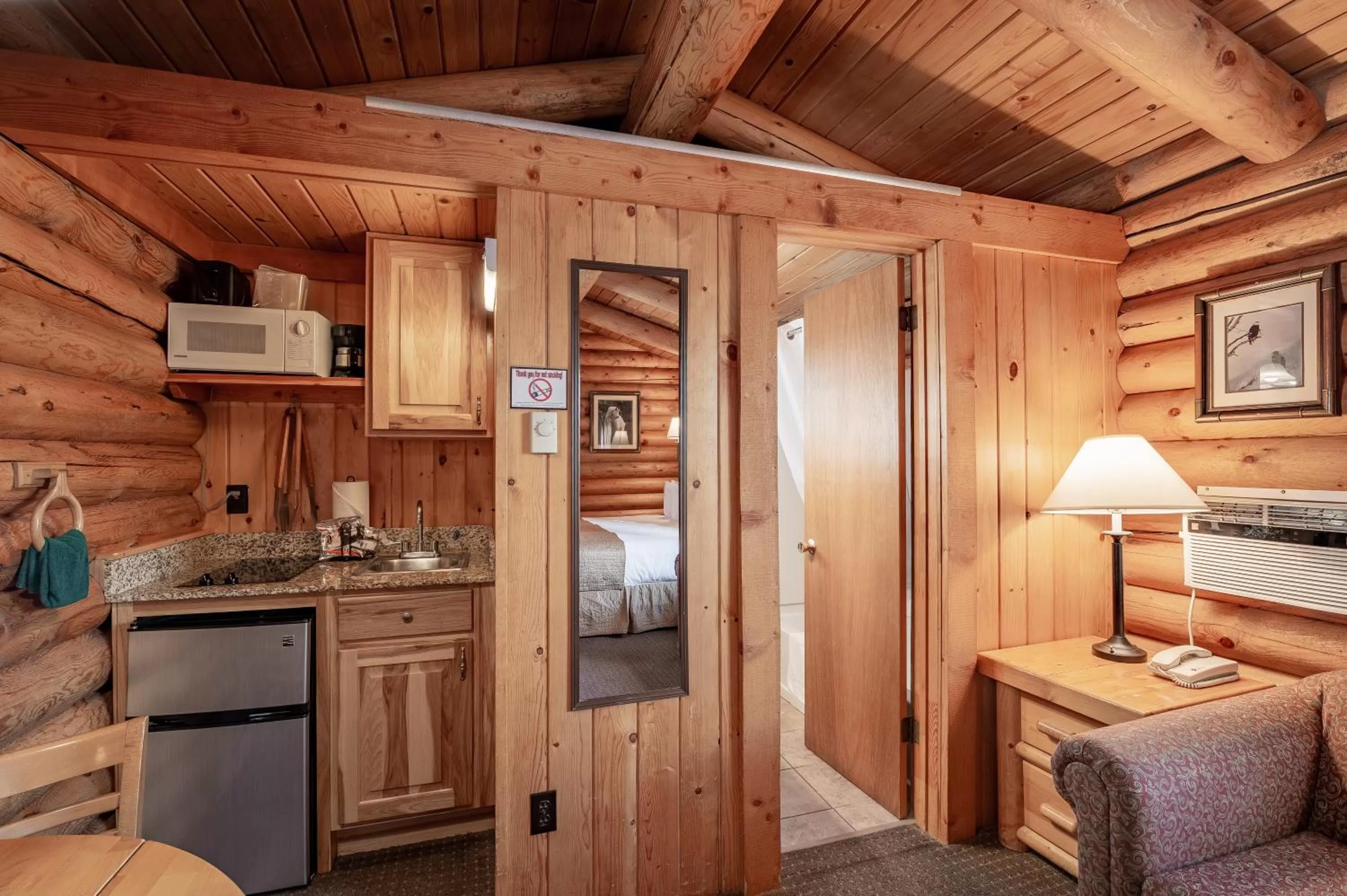Kitchen or kitchenette in Cowboy Village Resort