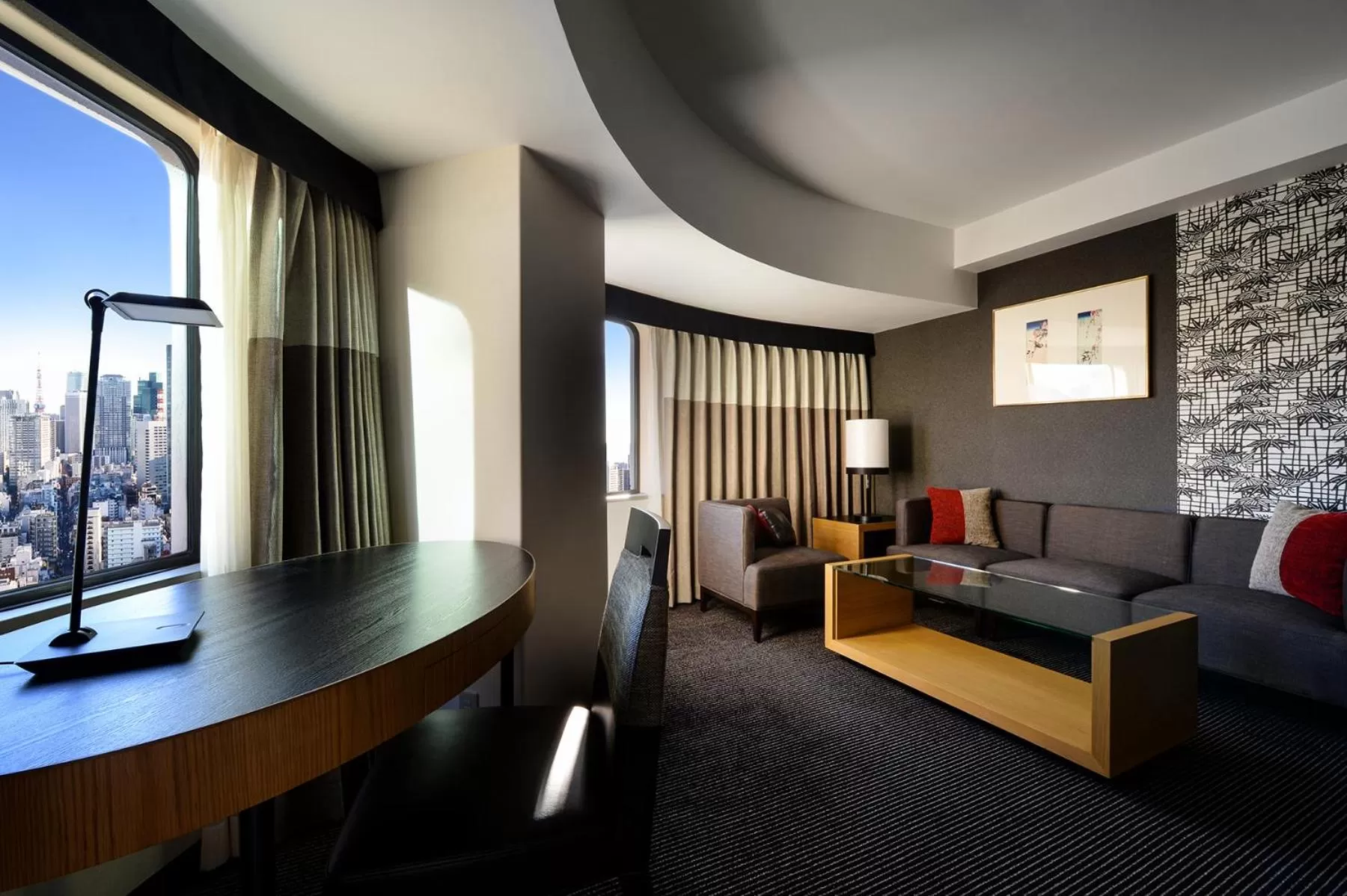 Living room in Hotel New Otani Tokyo Garden Tower