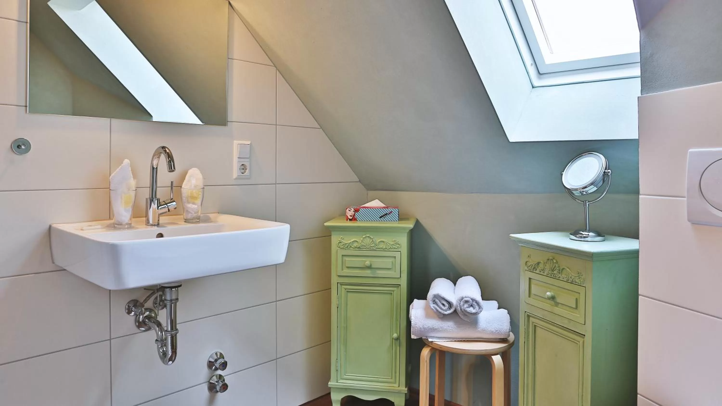 Bathroom in Burgers Hotel