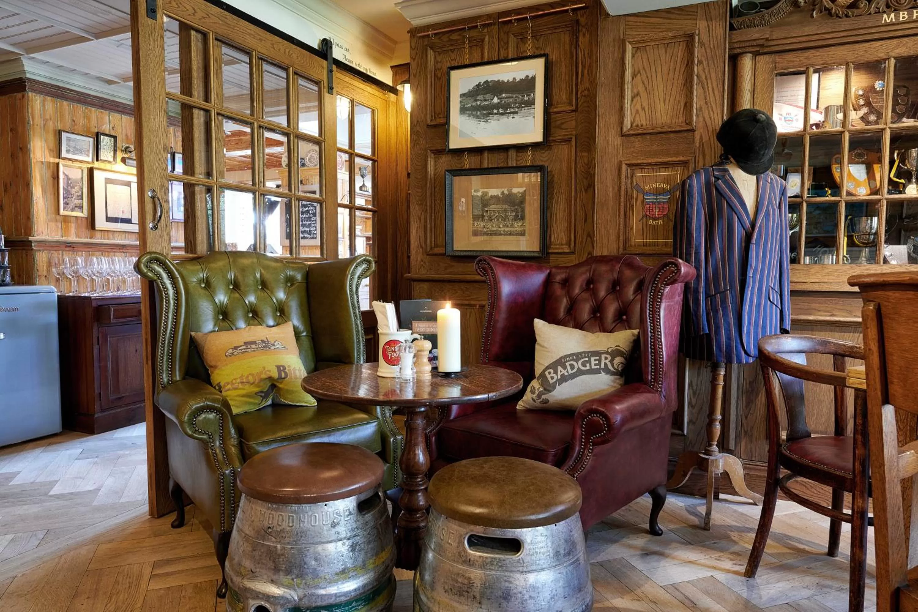 Lounge or bar in The Boathouse