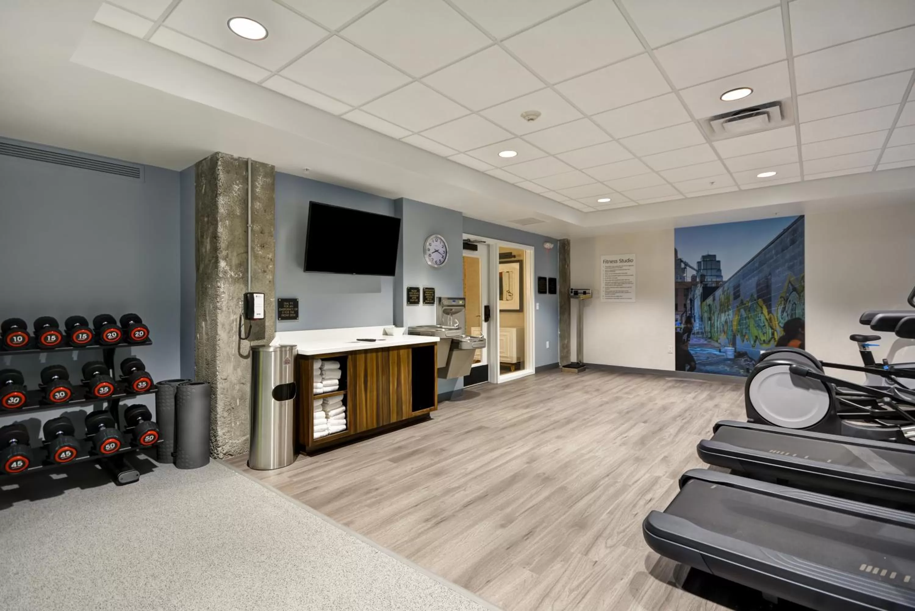 Fitness centre/facilities in Hotel Indigo Kansas City - The Crossroads by IHG