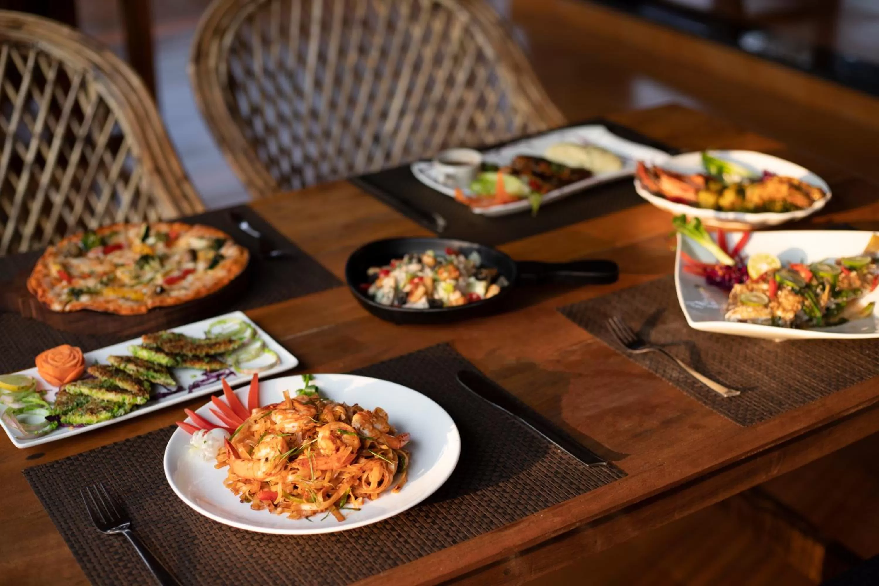 Restaurant/places to eat in Wild Berry Resort Agonda