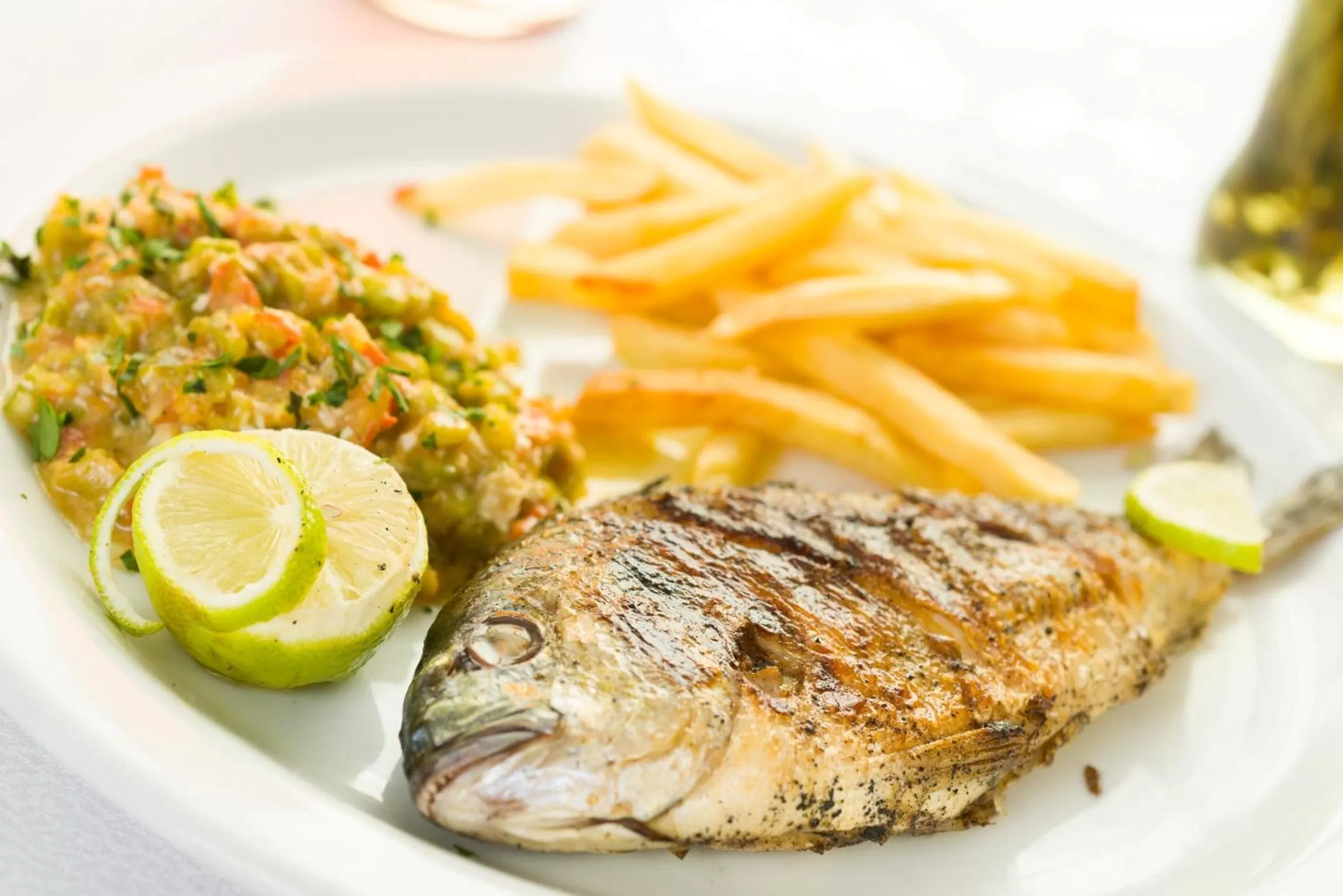 Food close-up in Golf Royal Hotel