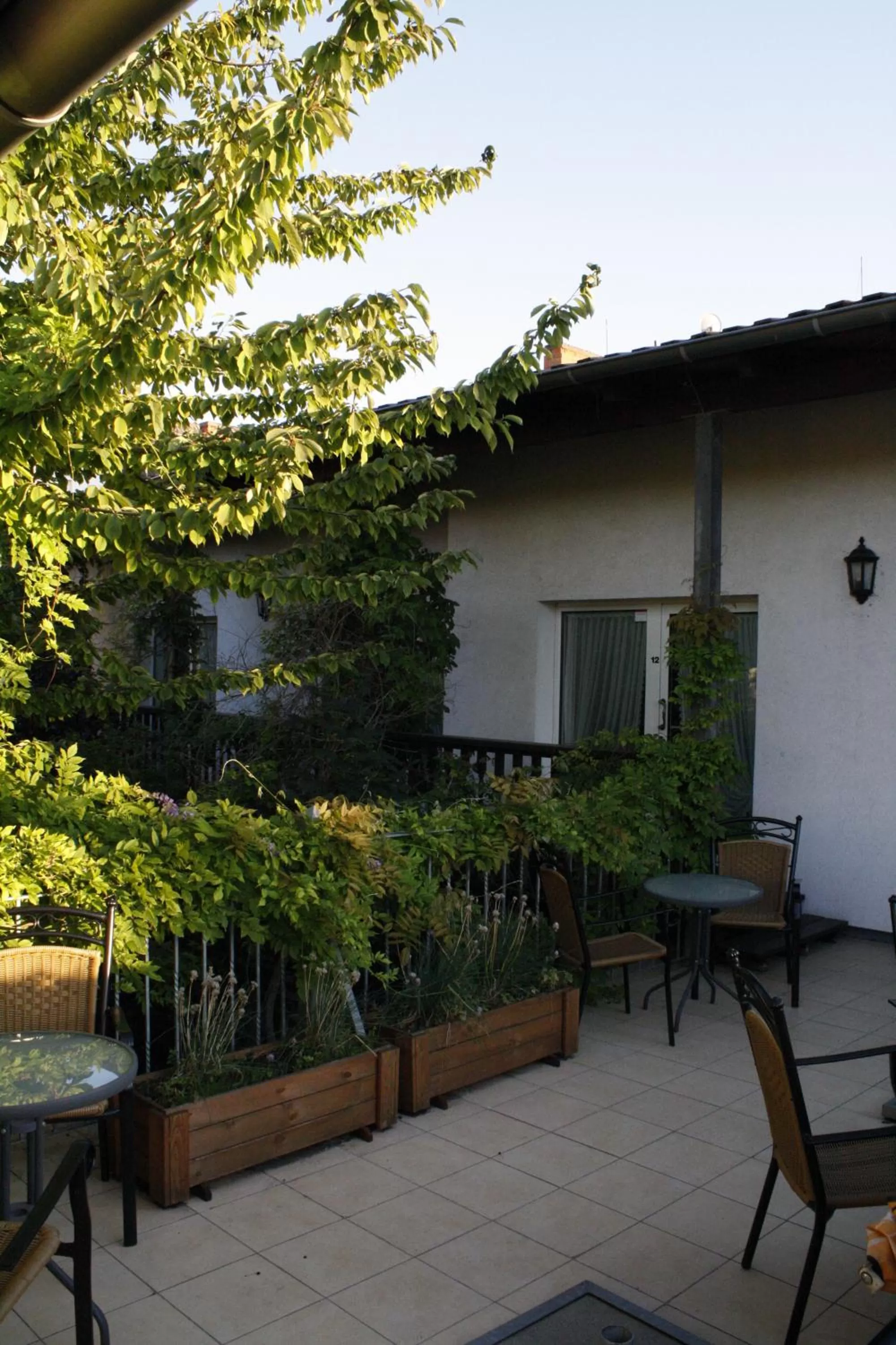 Balcony/Terrace in Stadthotel Brandenburger Hof